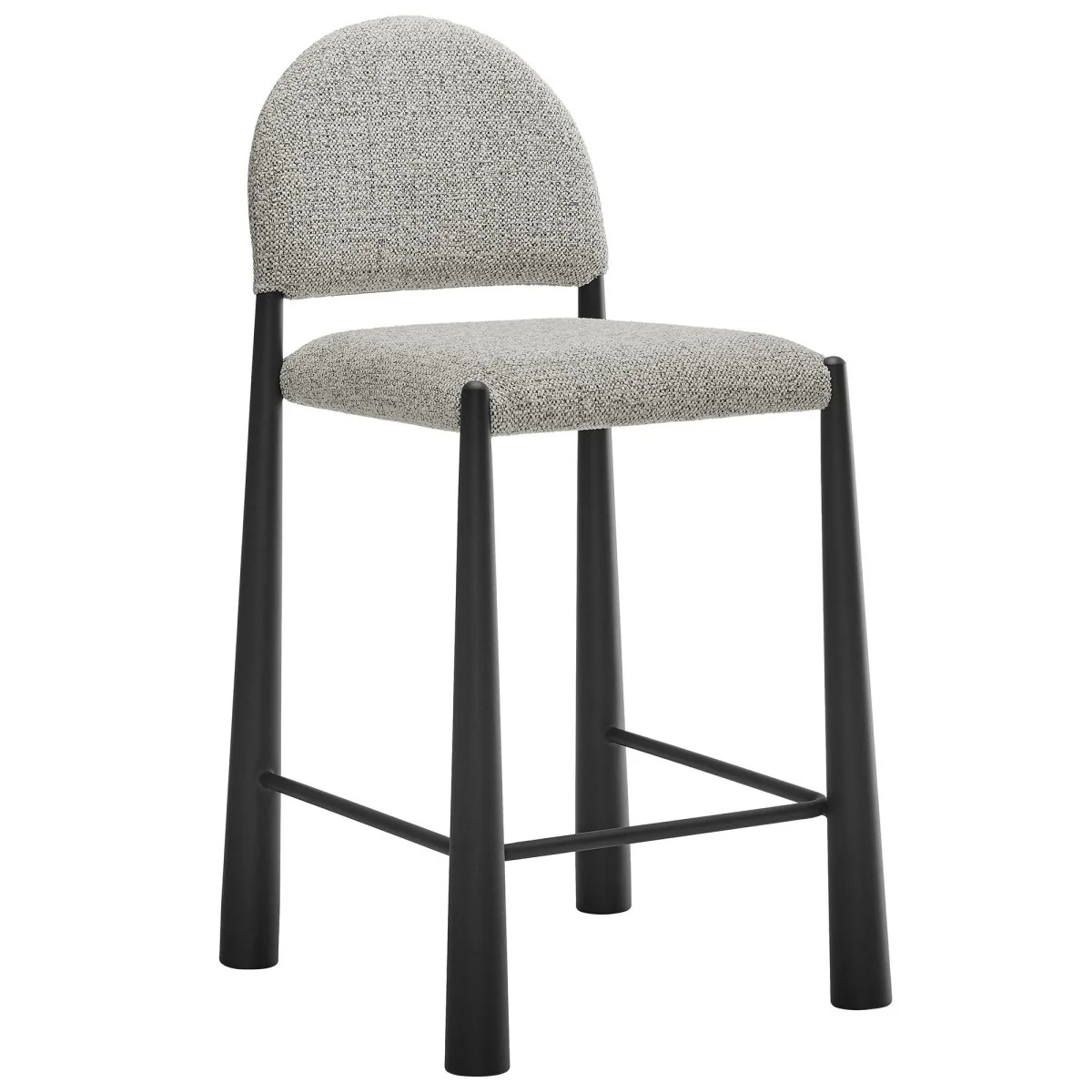 Upholstered Fabric Counter Stool - Image 2
