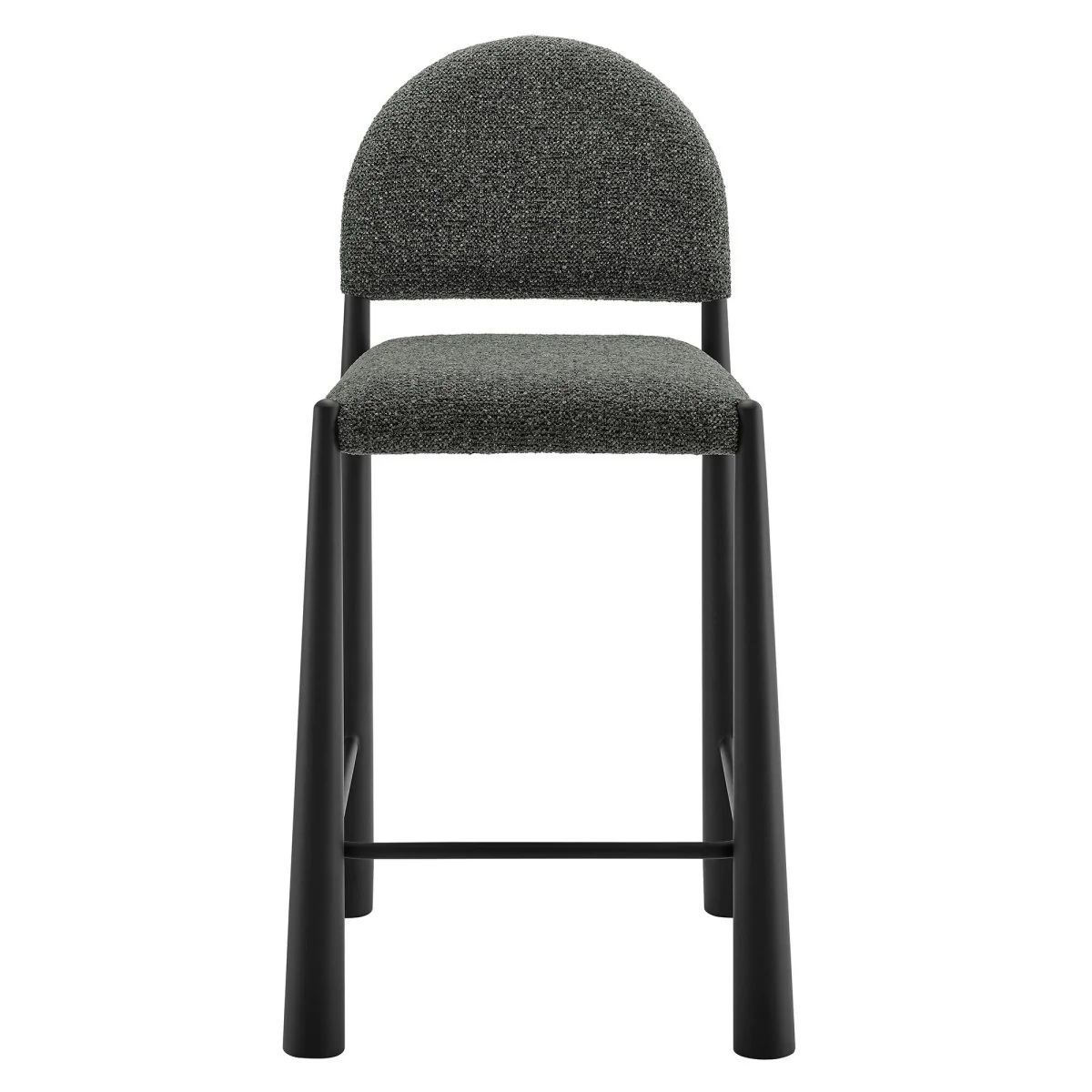 Upholstered Fabric Counter Stool - Image 8
