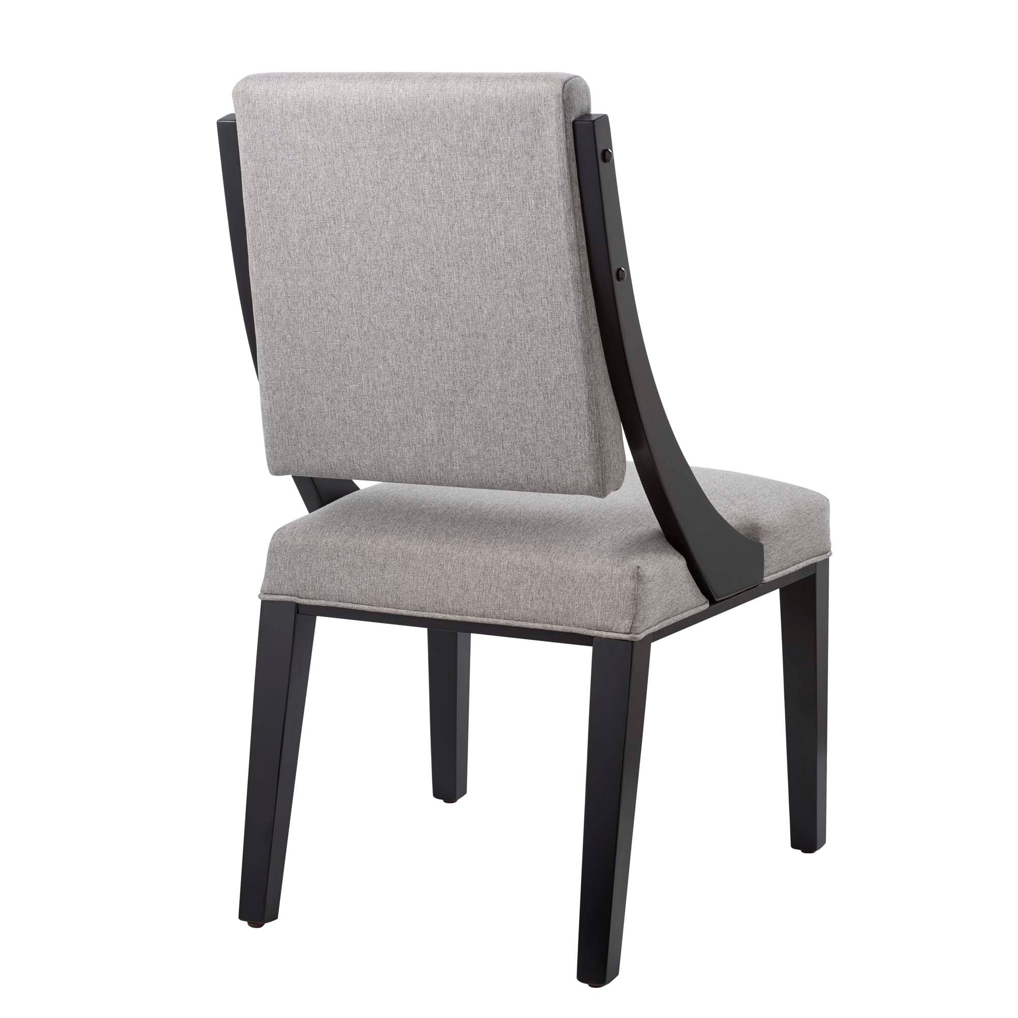 Upholstered Fabric Dining Chairs Set of 2 with Solid Wood Frame - Image 17