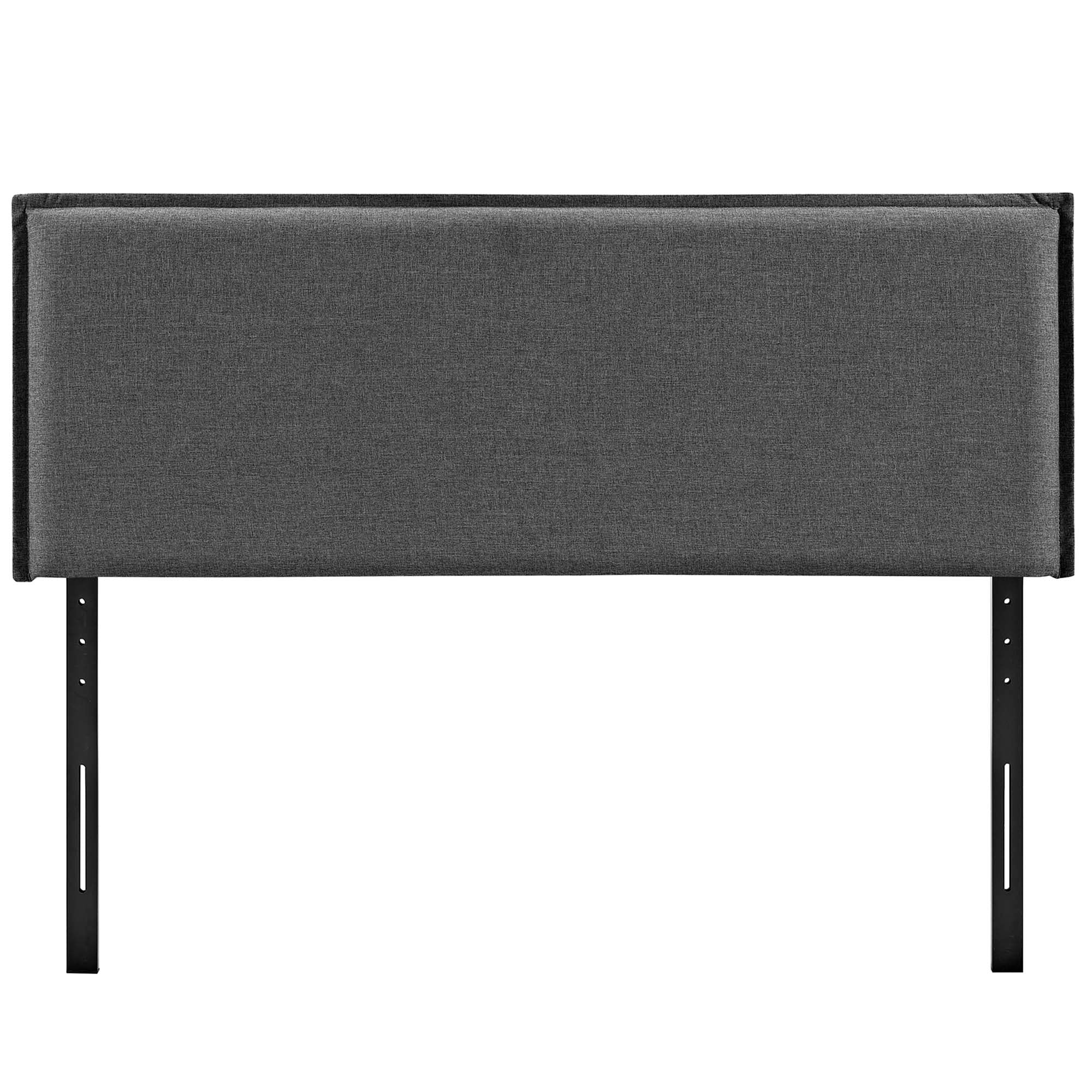 Upholstered Fabric Headboard with French Seam Detail - Image 17