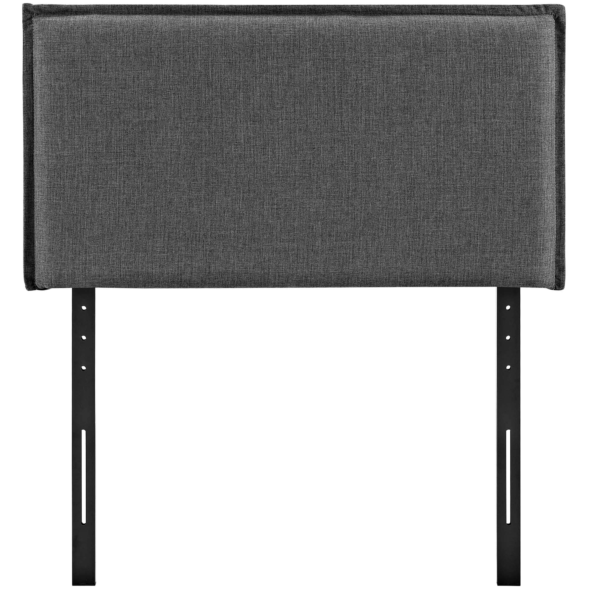Upholstered Fabric Headboard with French Seam Detail - Image 2