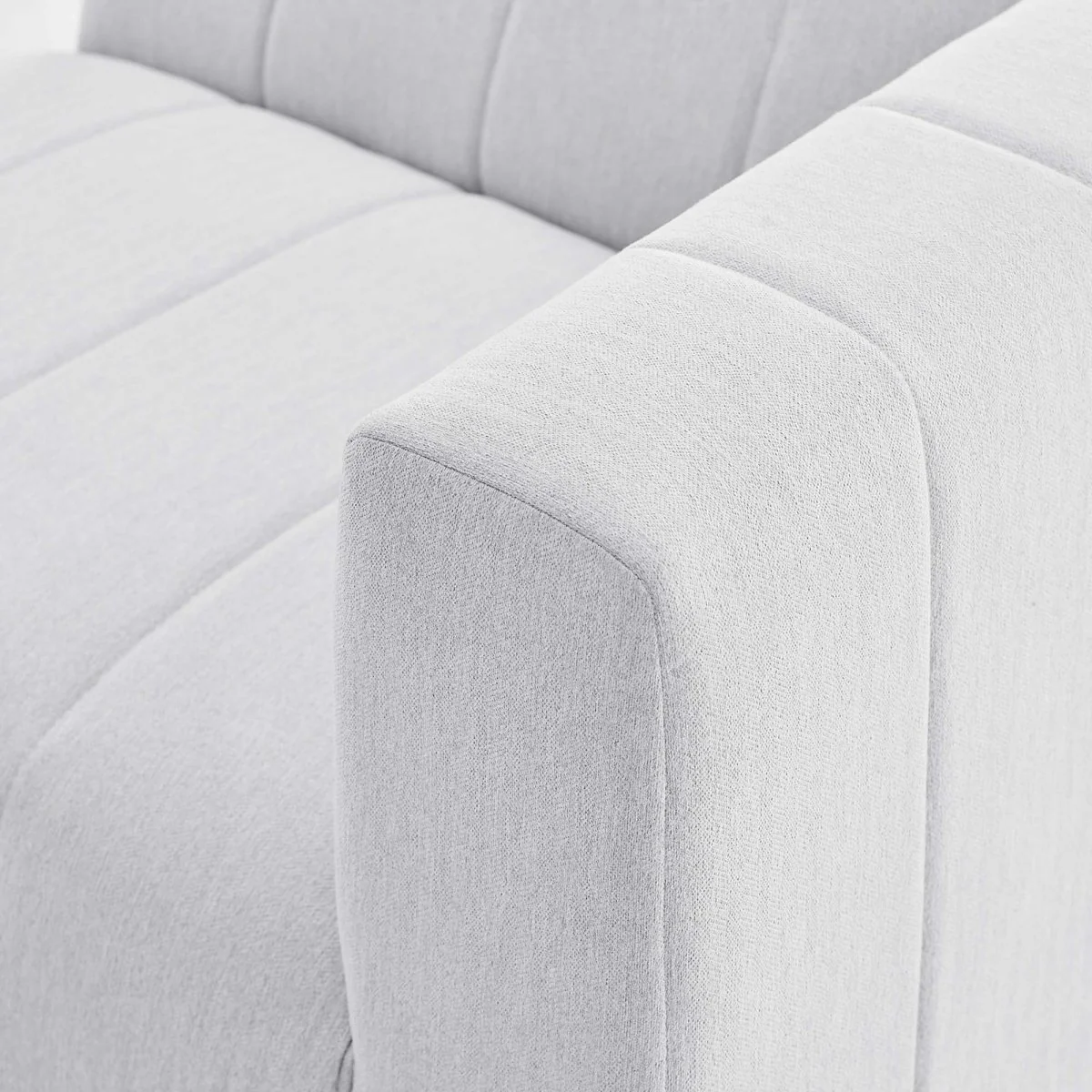 Upholstered Fabric Right-Arm Sectional Chair 43.5 Inch - Image 4