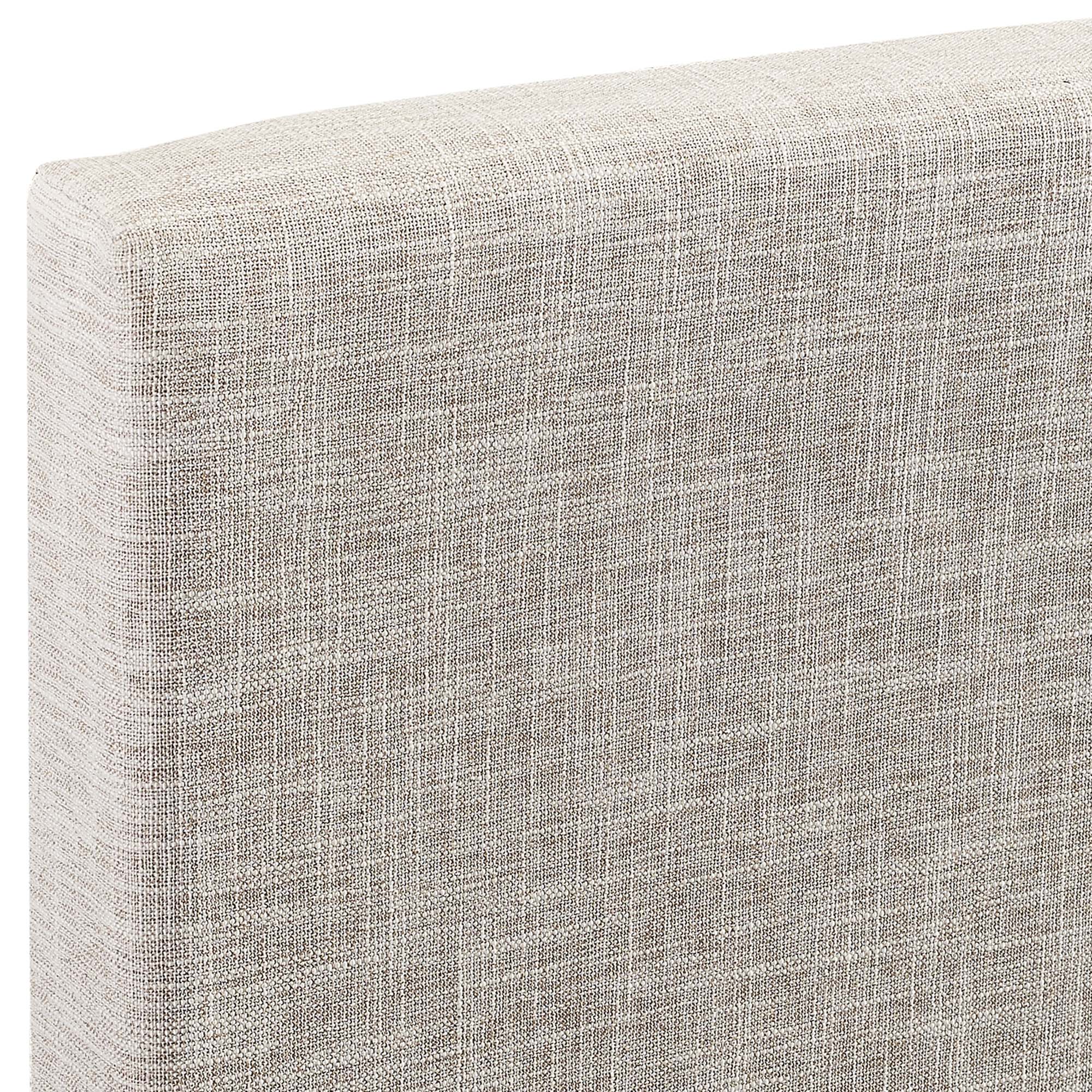 Upholstered Linen Fabric Headboard - Image 3