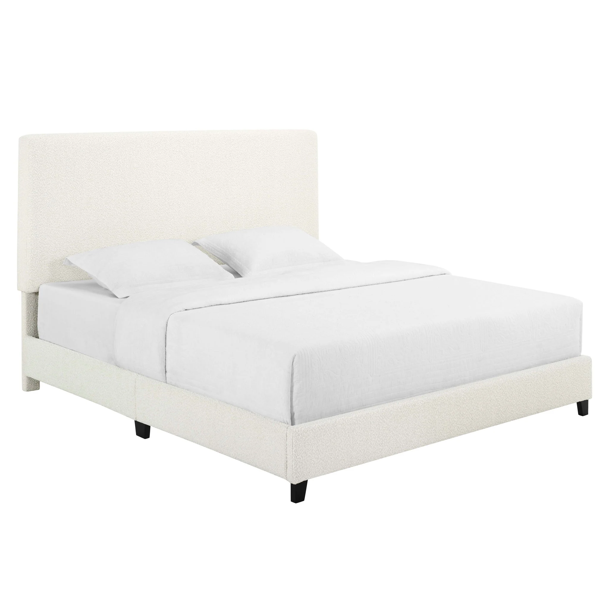 Upholstered Headboard Platform Bed - Image 9