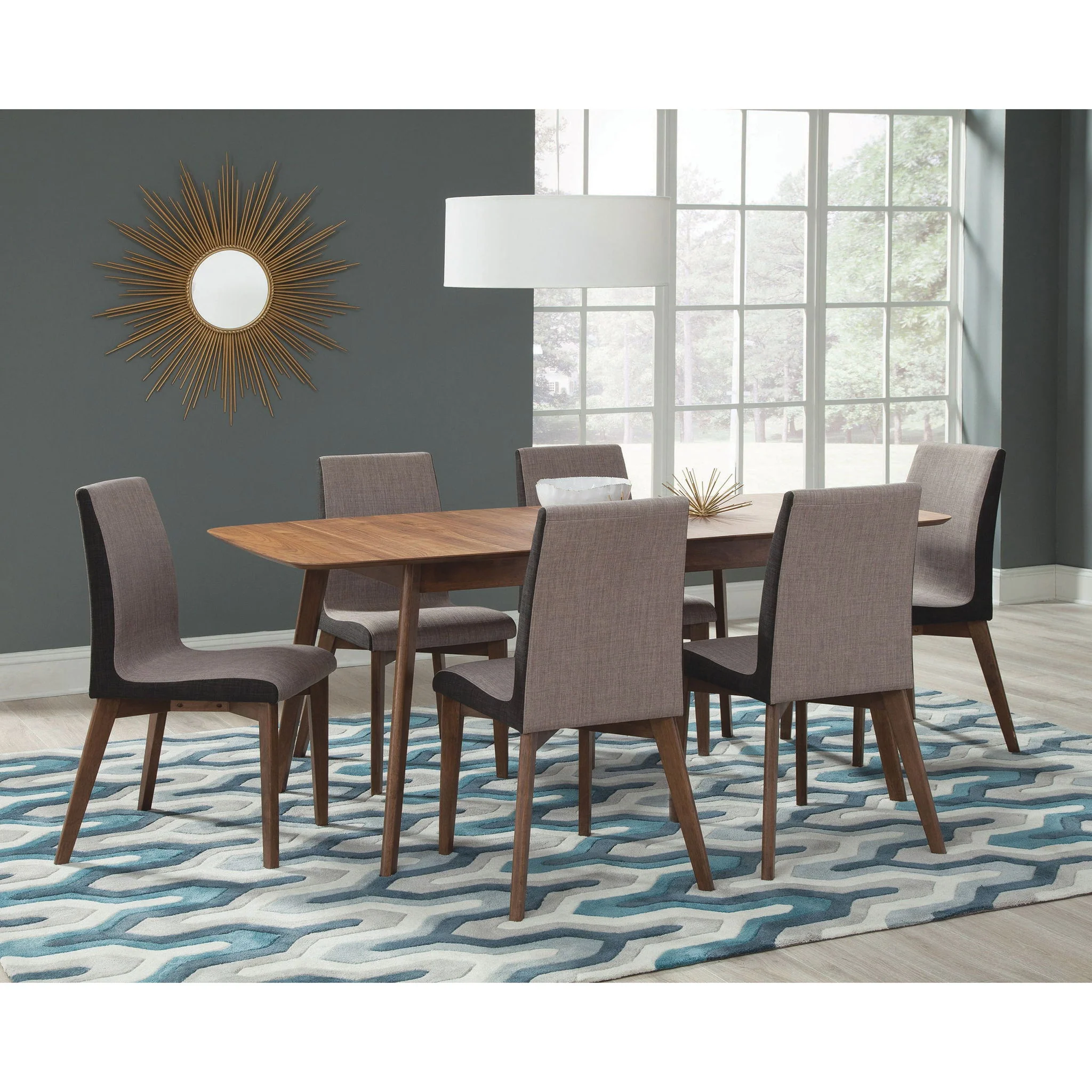 Upholstered Side Chairs (Set of 2) - Gray - Image 3