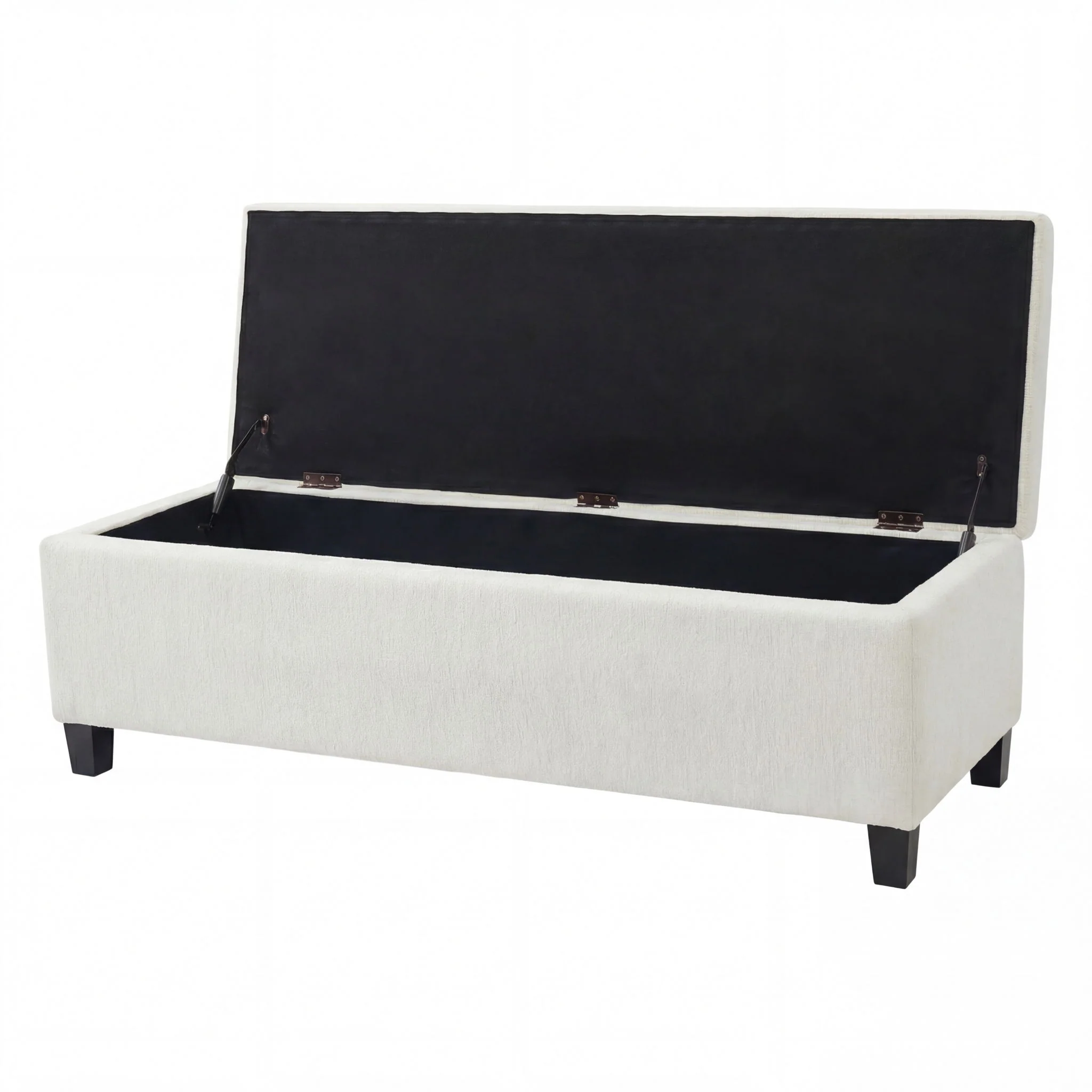Upholstered Storage Ottoman Bench - Image 28