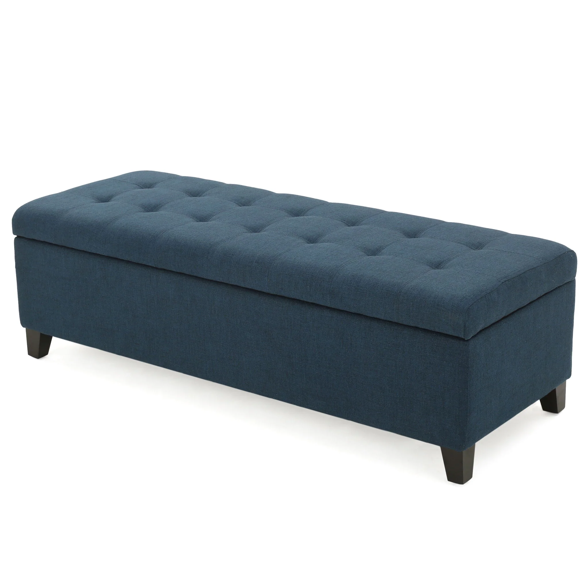 Upholstered Storage Ottoman Bench, Foot Rest For Bedroom - Image 17