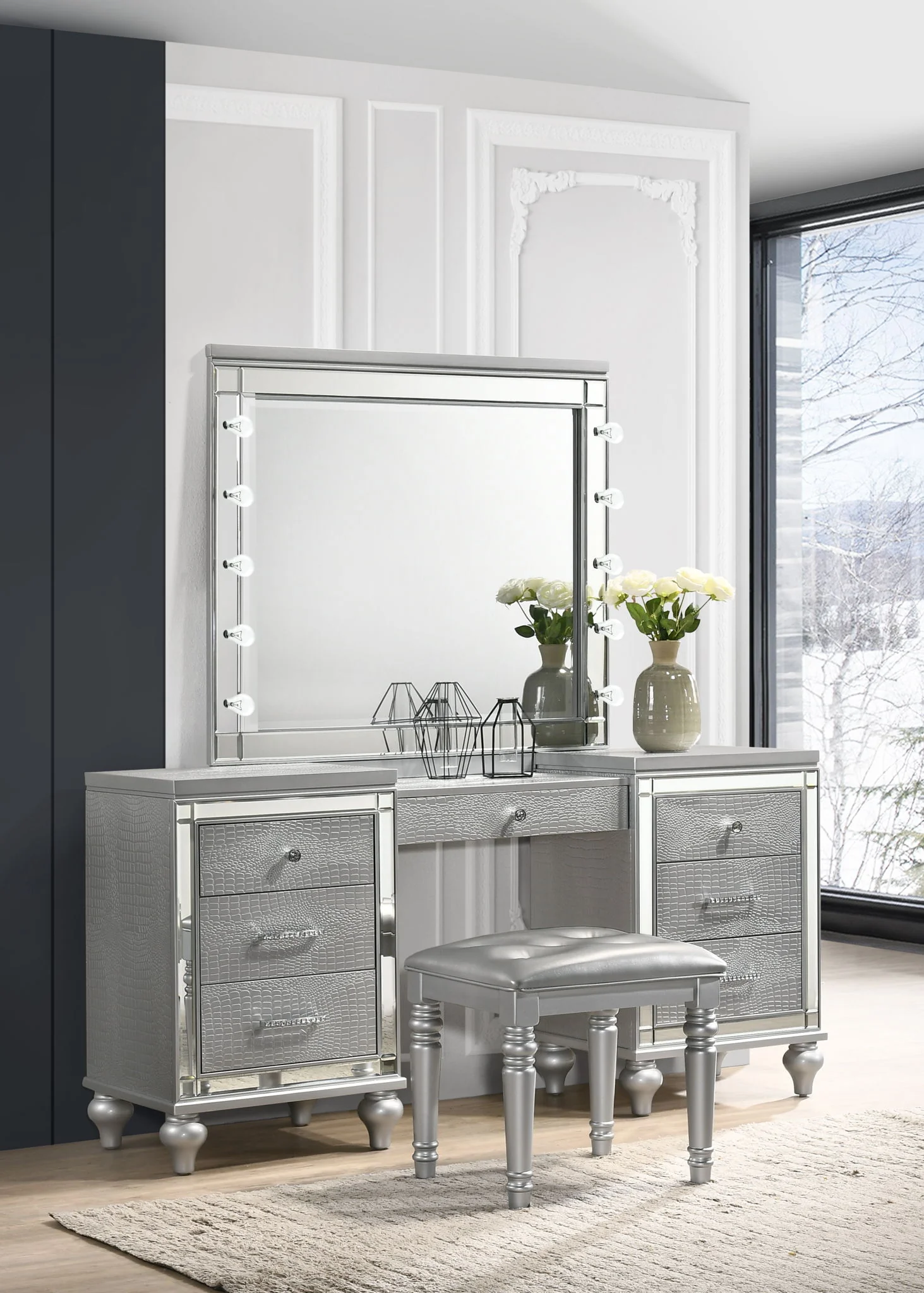 Valentino - Vanity Table Set - Image 18