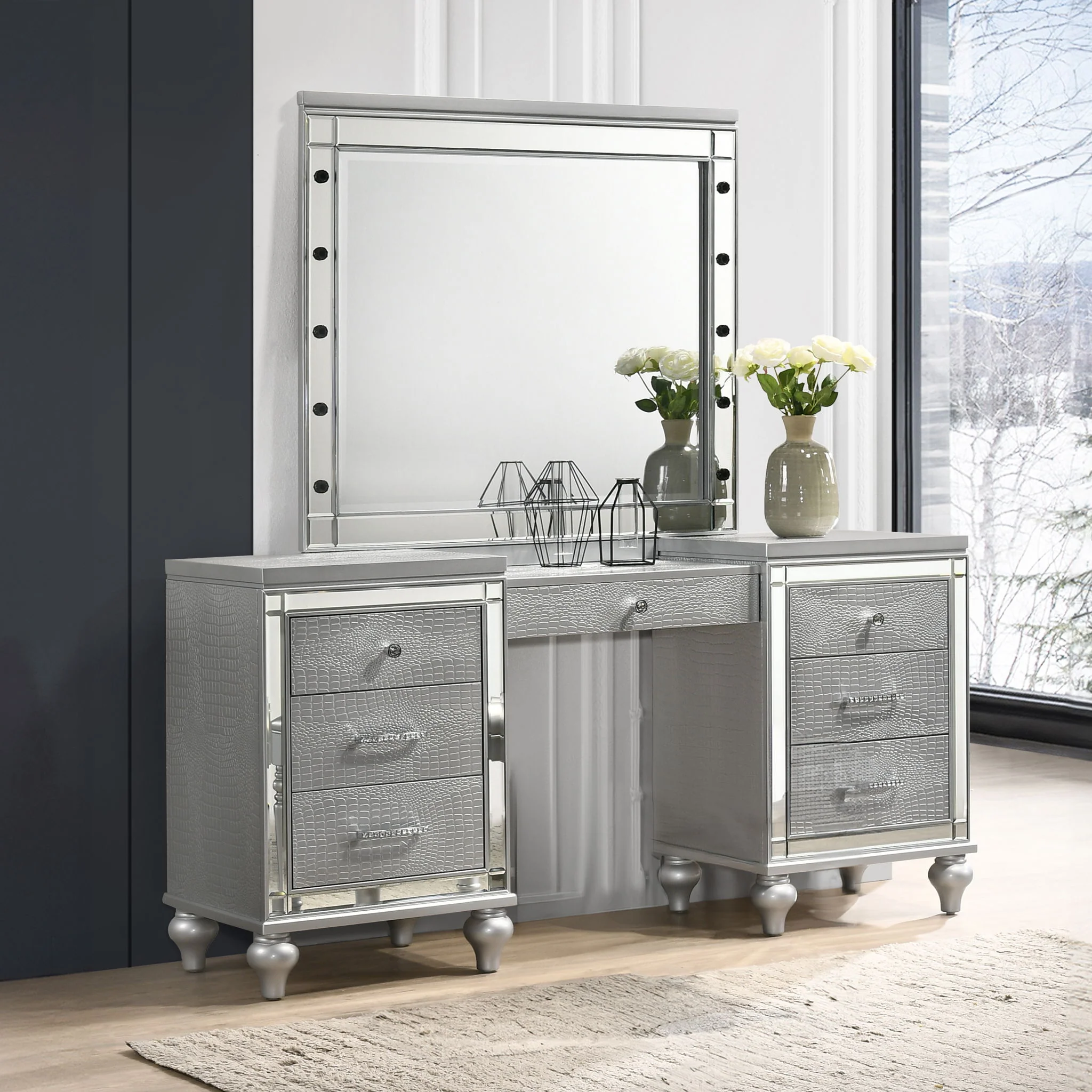 Valentino - Vanity Table Set - Image 5