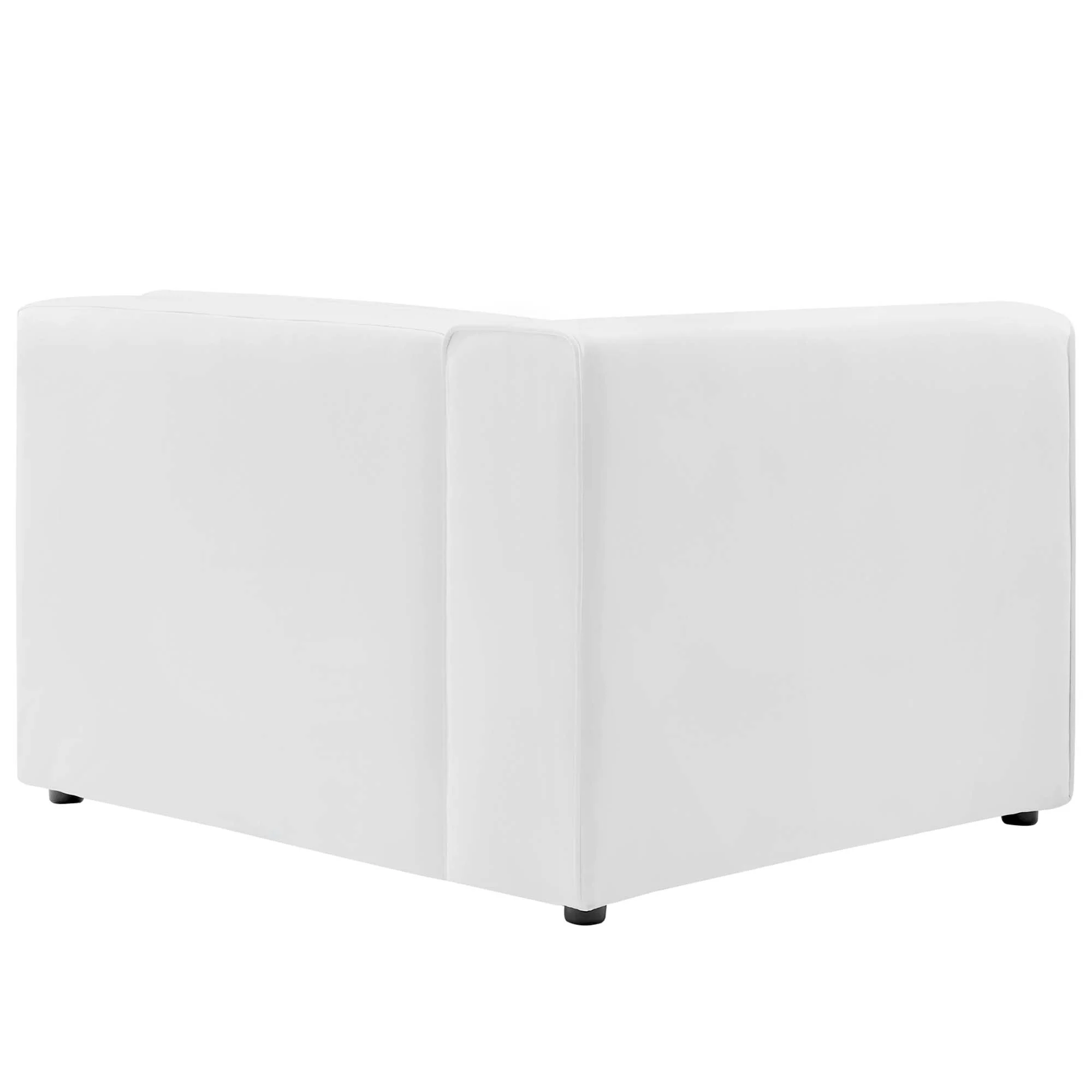 Vegan Leather Left-Arm Sectional Sofa Chair 44 Inch - Image 18
