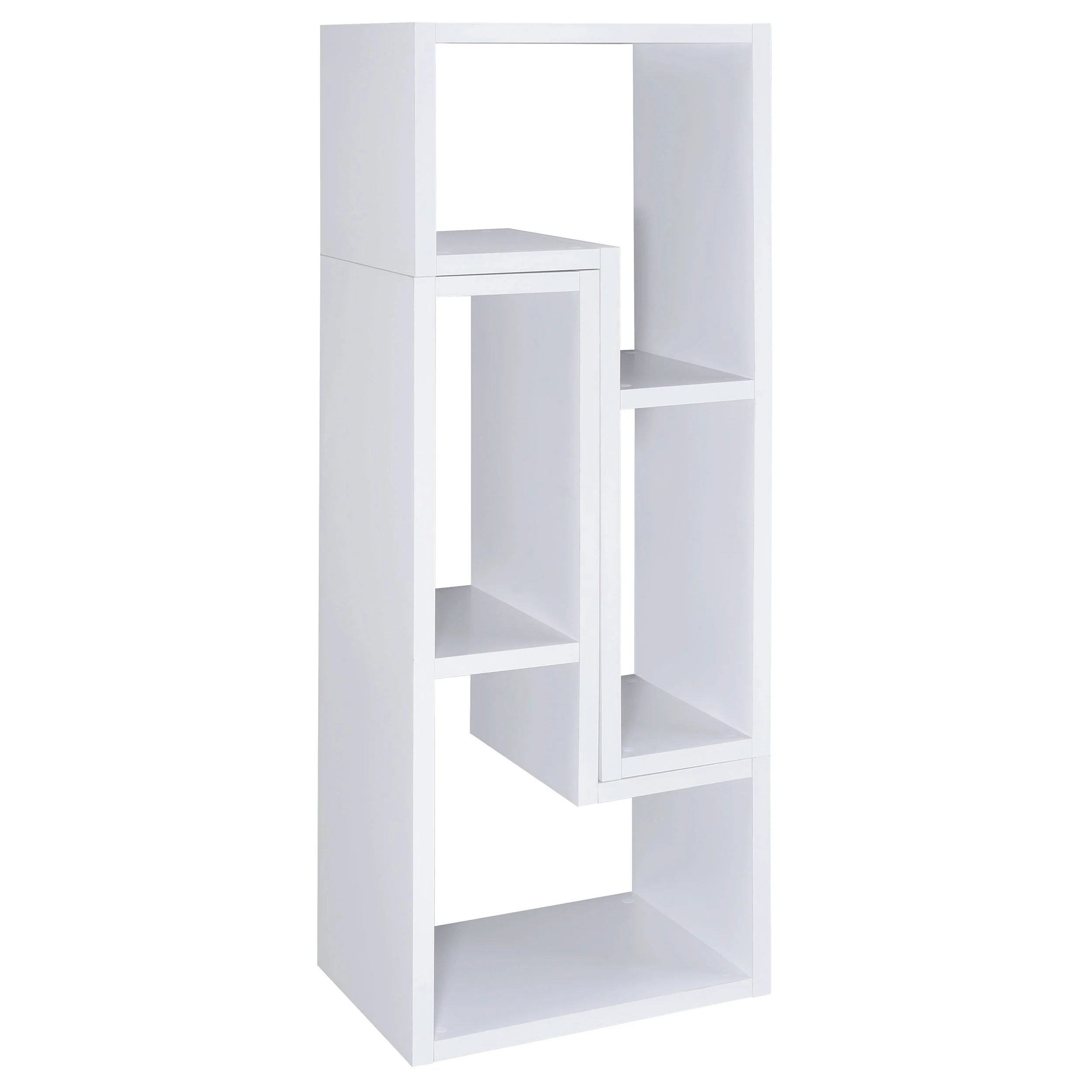 Velma White Multipurpose TV Stand and Bookshelf - Image 7