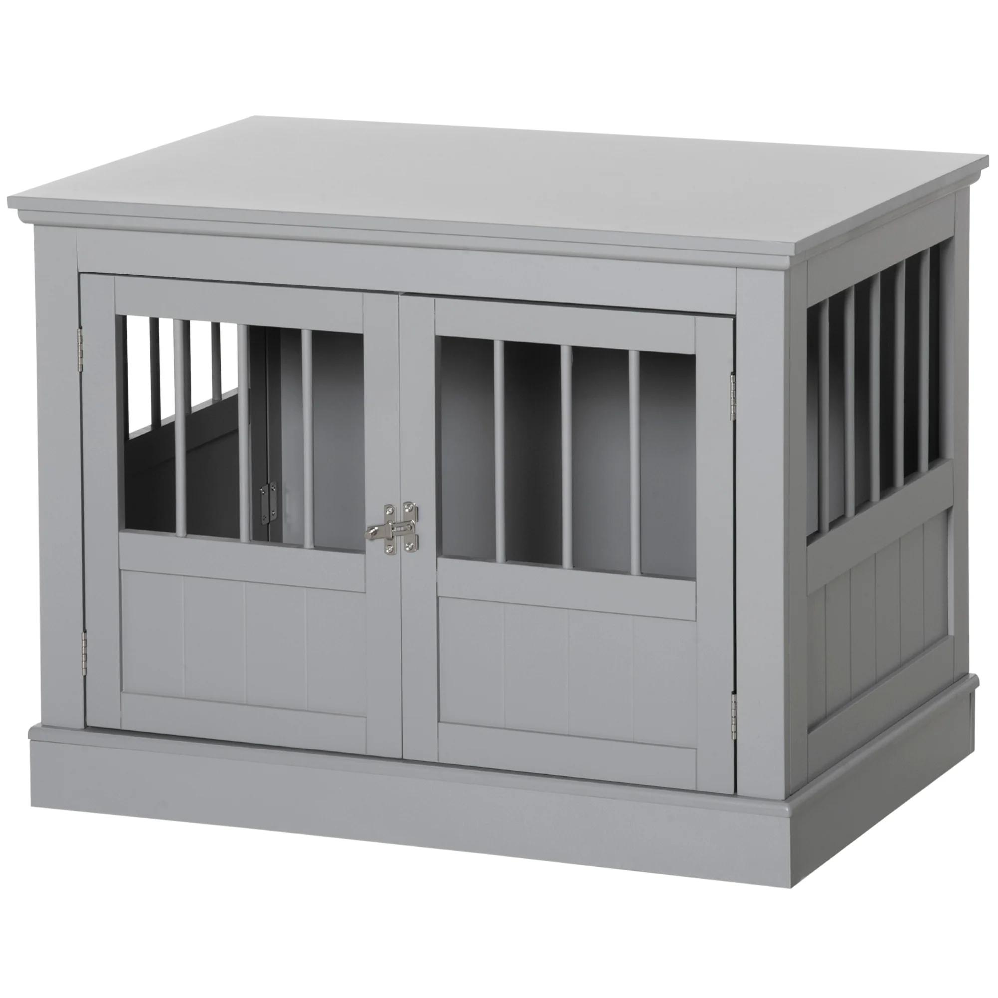 Velo 31-Inch Dog Crate End Table with Triple Magnetic Doors - Image 10