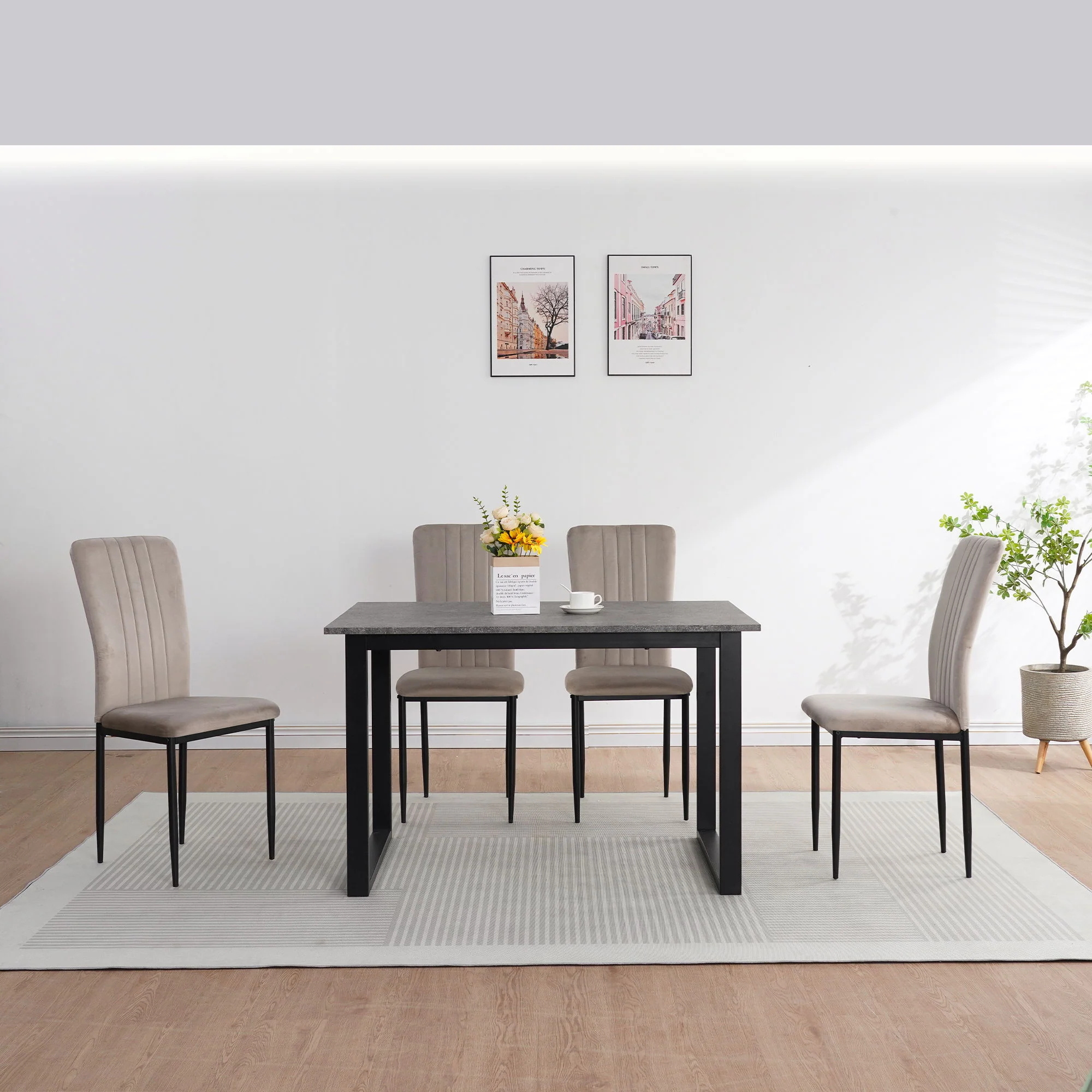 Velvet Dining Chairs For Dining Room (Set of 4) - Image 13