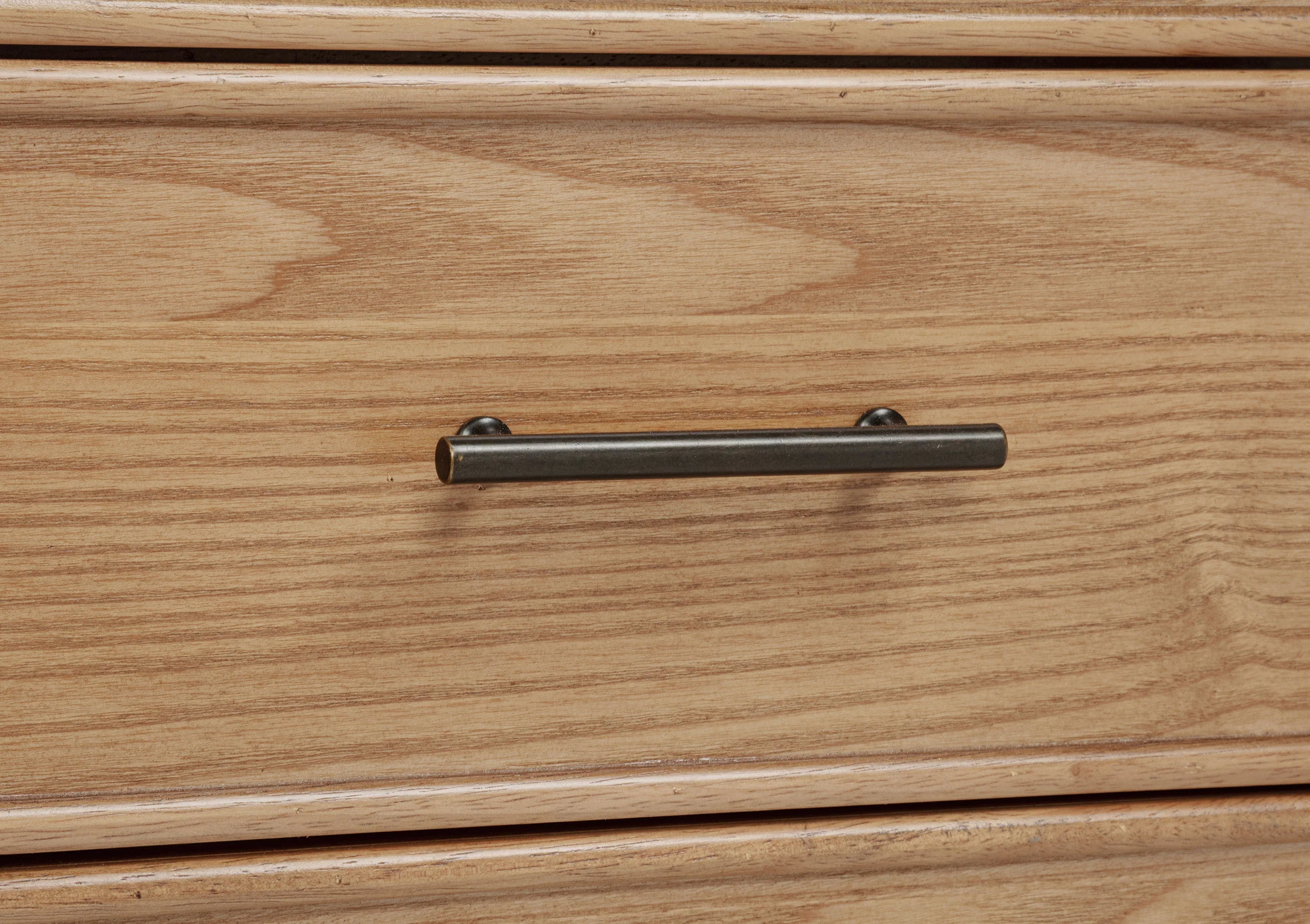 Vermes 72-inch 2-Door Home Office Cabinet Bookcase Light Ash - Image 3