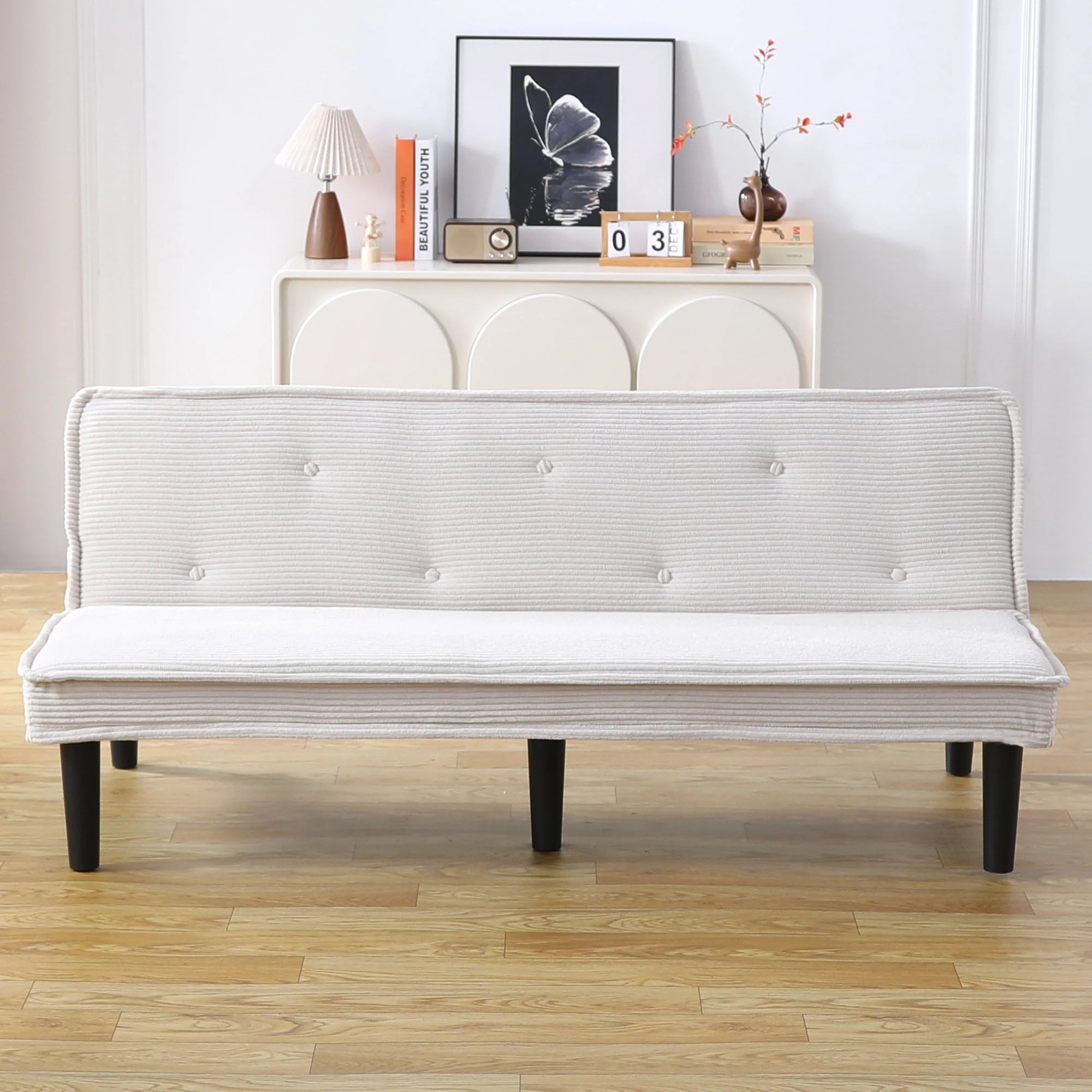 Versatile Sofa Bed With Solid Wood Frame - Image 13