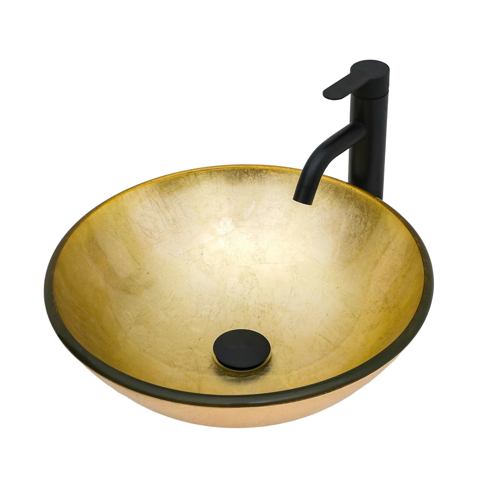Vessel Sink With Faucet And Pop-Up Drain - Image 4