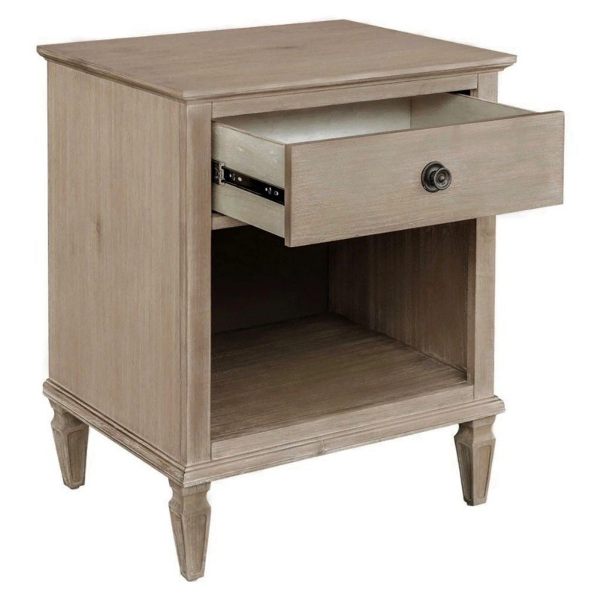Victoria - Nightstand With Open Storage - Image 30
