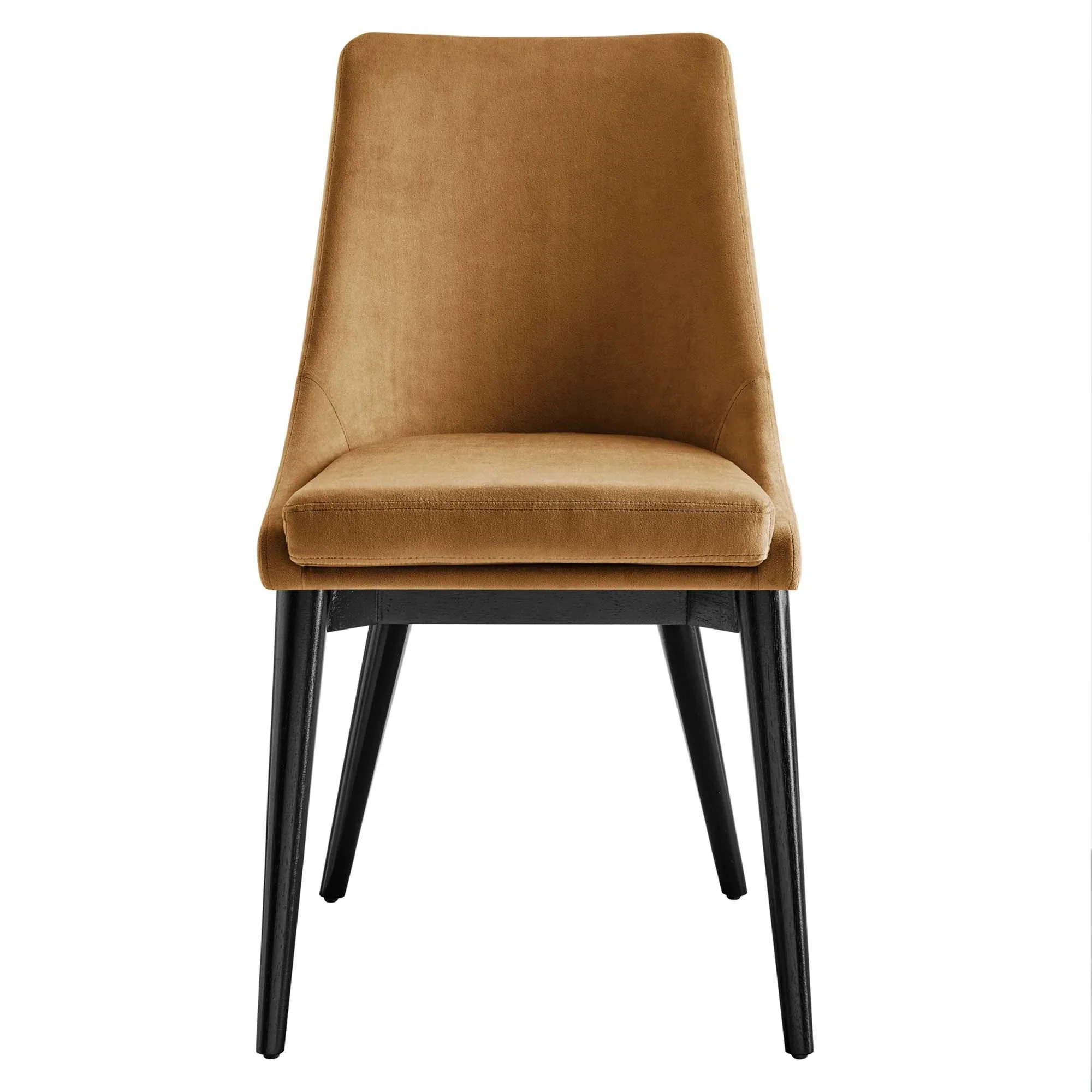 Vintage Modern Performance Velvet Dining Chair - Image 4