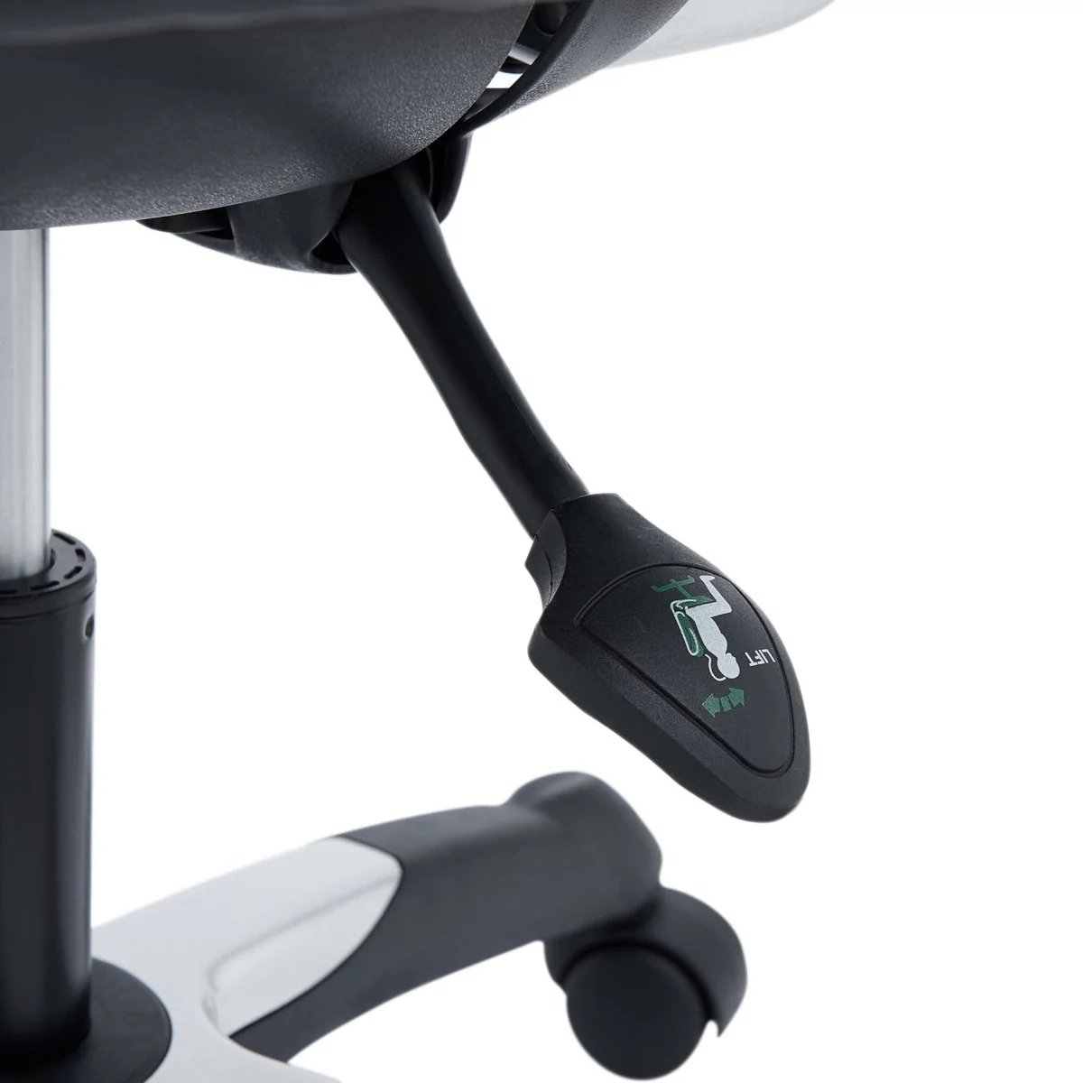 Vinyl Office Chair with Mesh Back – Adjustable Ergonomic Desk Seating - Image 22