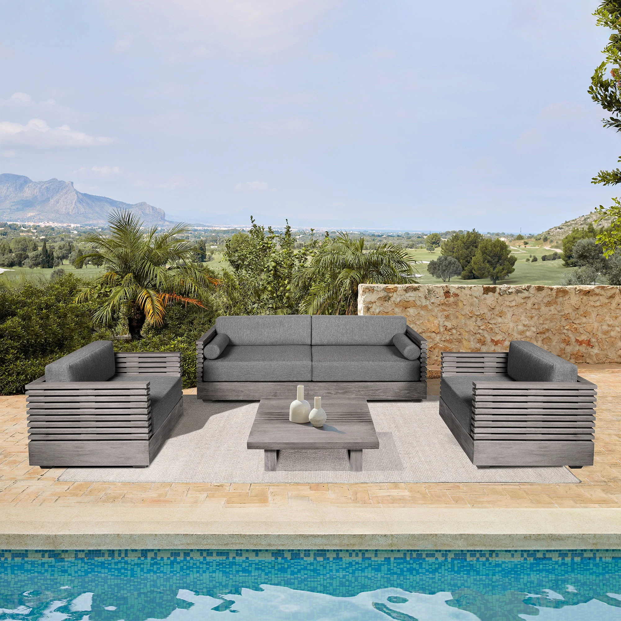 Vivid - Outdoor Patio Coffee Table - Image 14