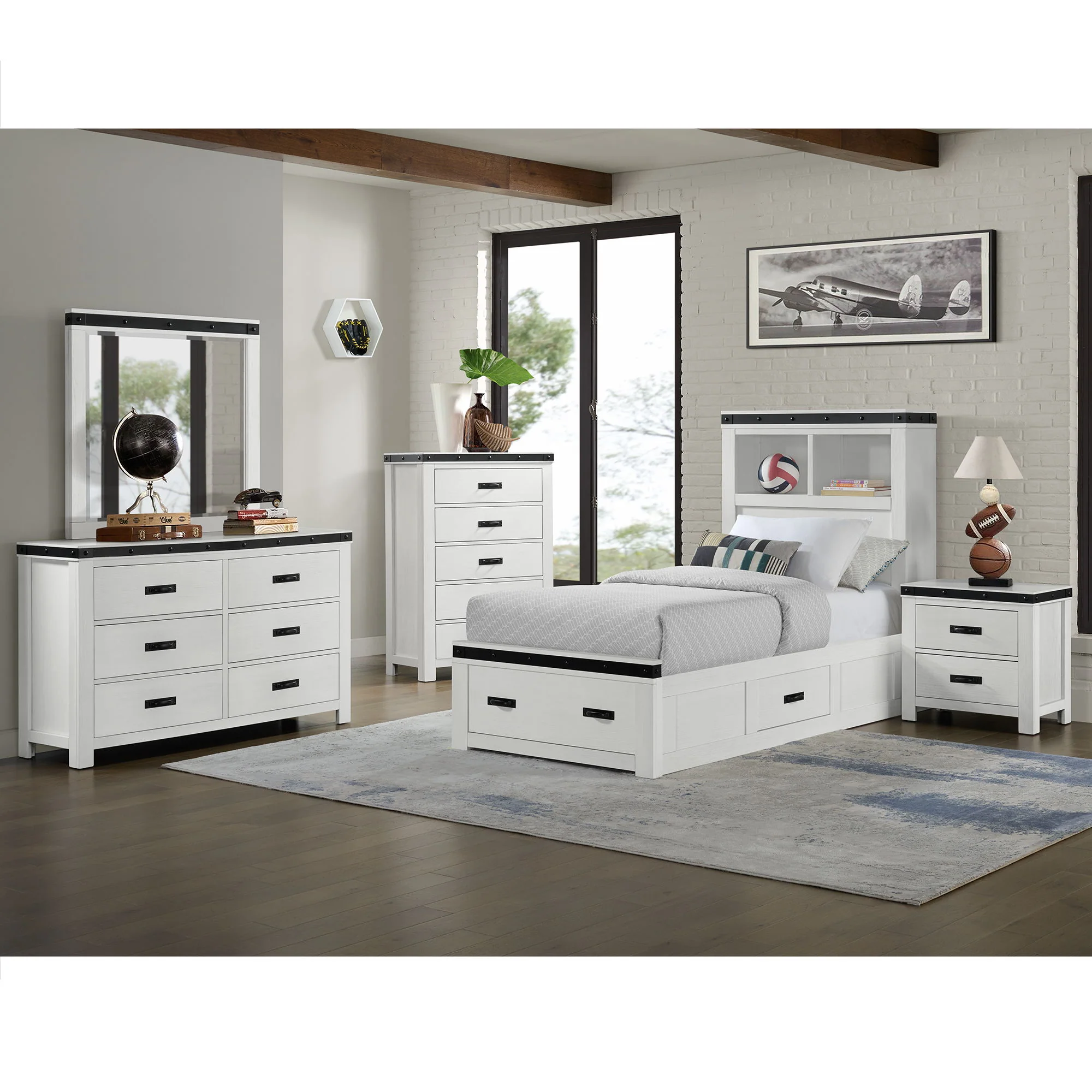 Wade - Youth Platform Storage Bed - Image 3