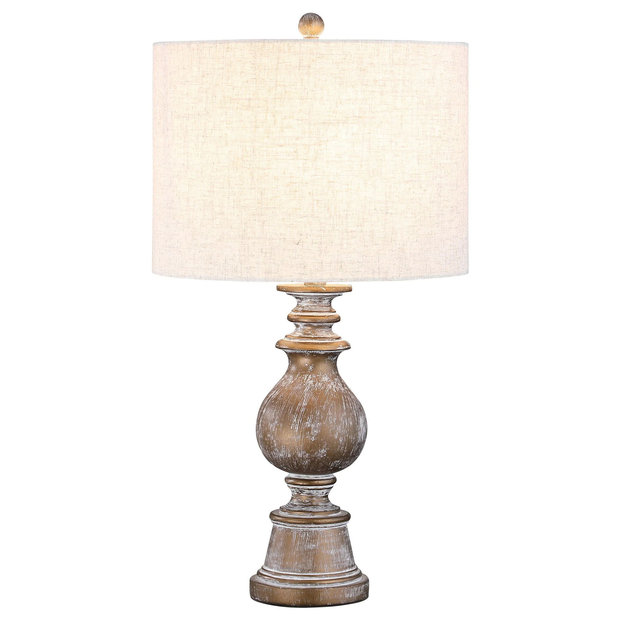 Wahlburg - Drum Shade Table Lamp - Oatmeal - Image 5