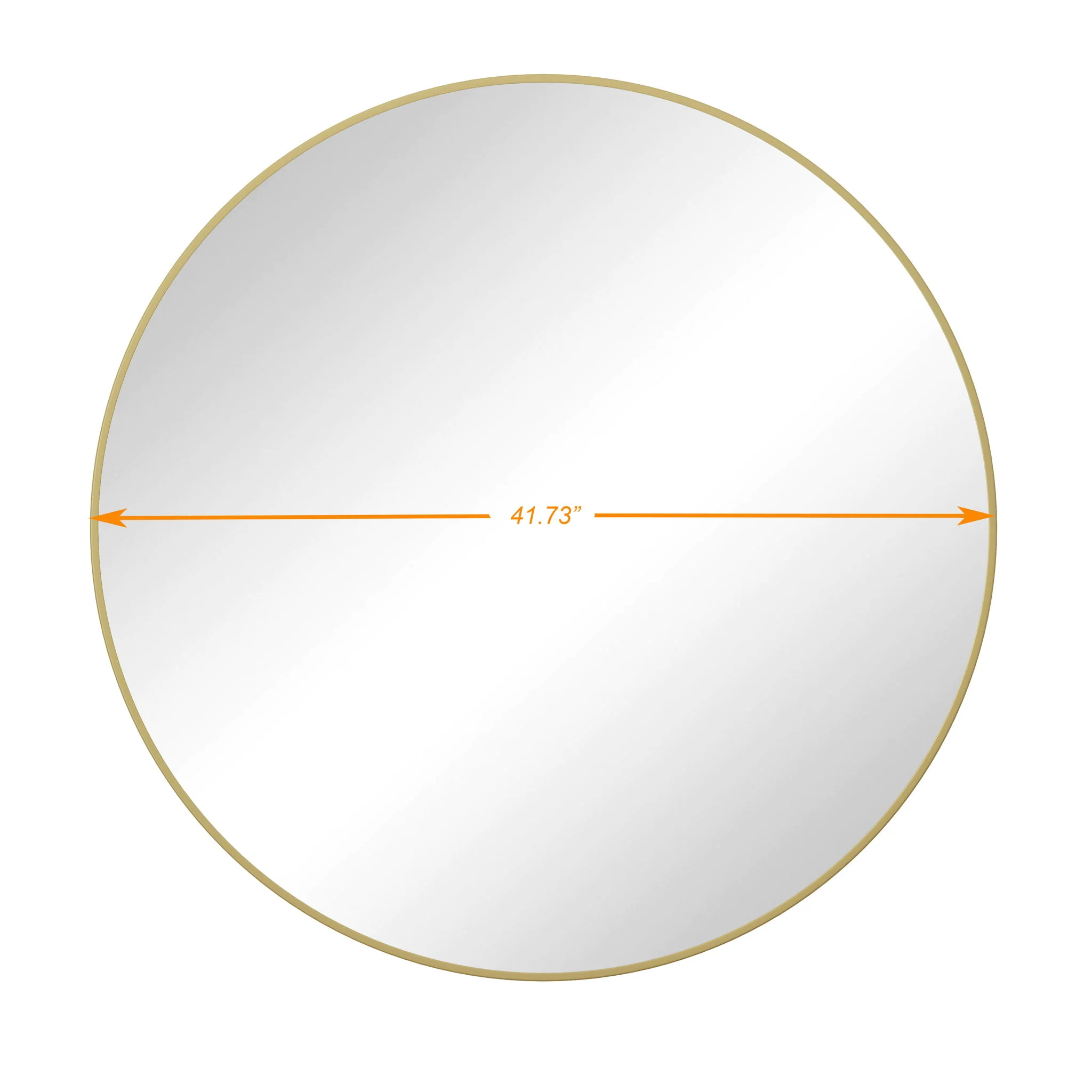 Wall Circular Mirror Metal Framed Mirror Round Vanity Mirror Dressing Mirror, For Bathroom, Living Room, Bedroom Wall Decor - Image 10