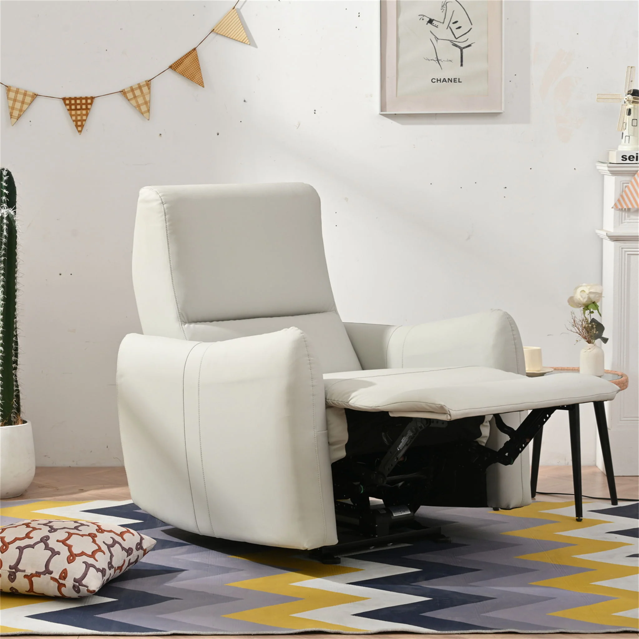 Wall Hugger Power Recliner Chair With USB Port (Type-C) - Image 15