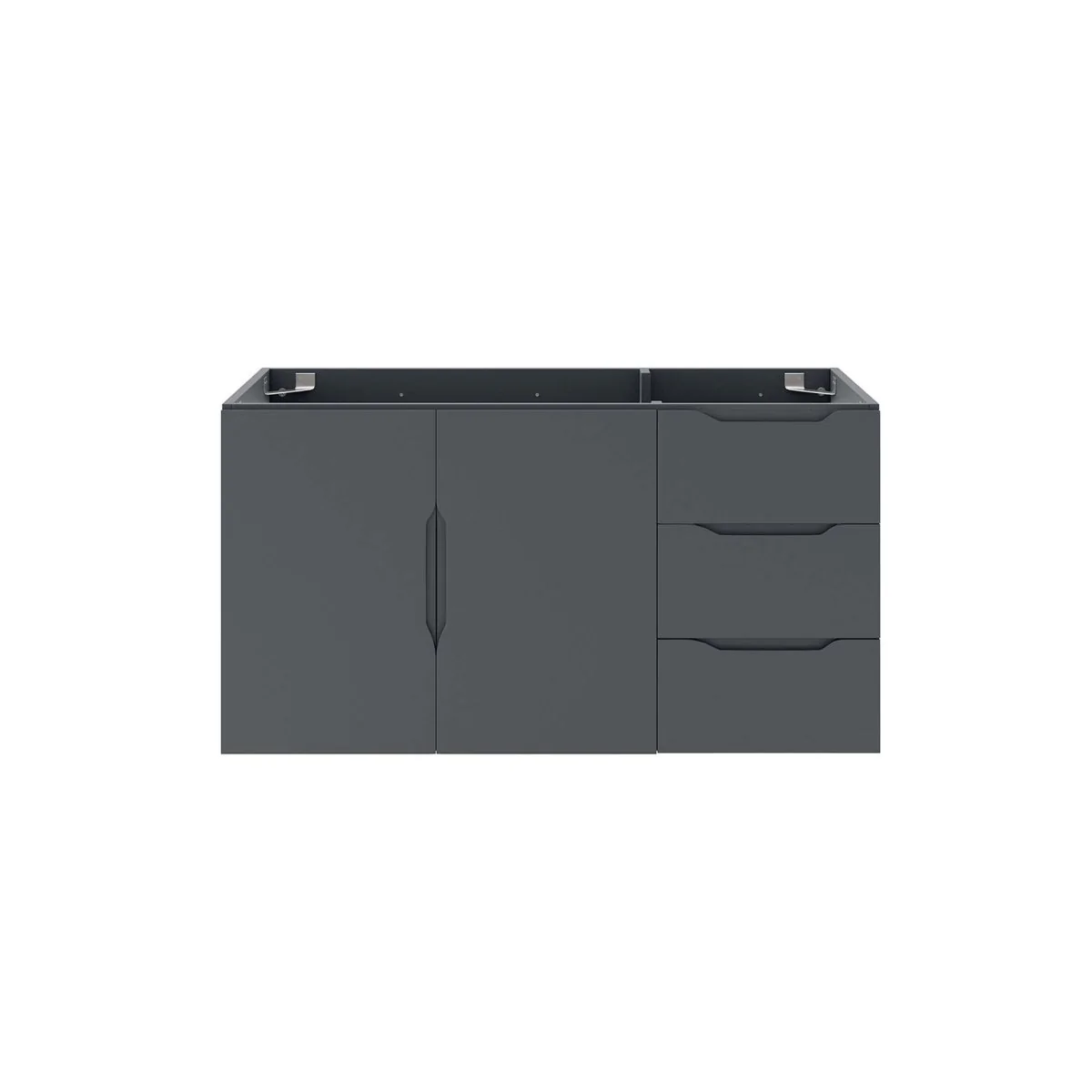 Wall-Mount Bathroom Vanity Cabinet – MDF and Particleboard Construction, Modern Design - Image 31
