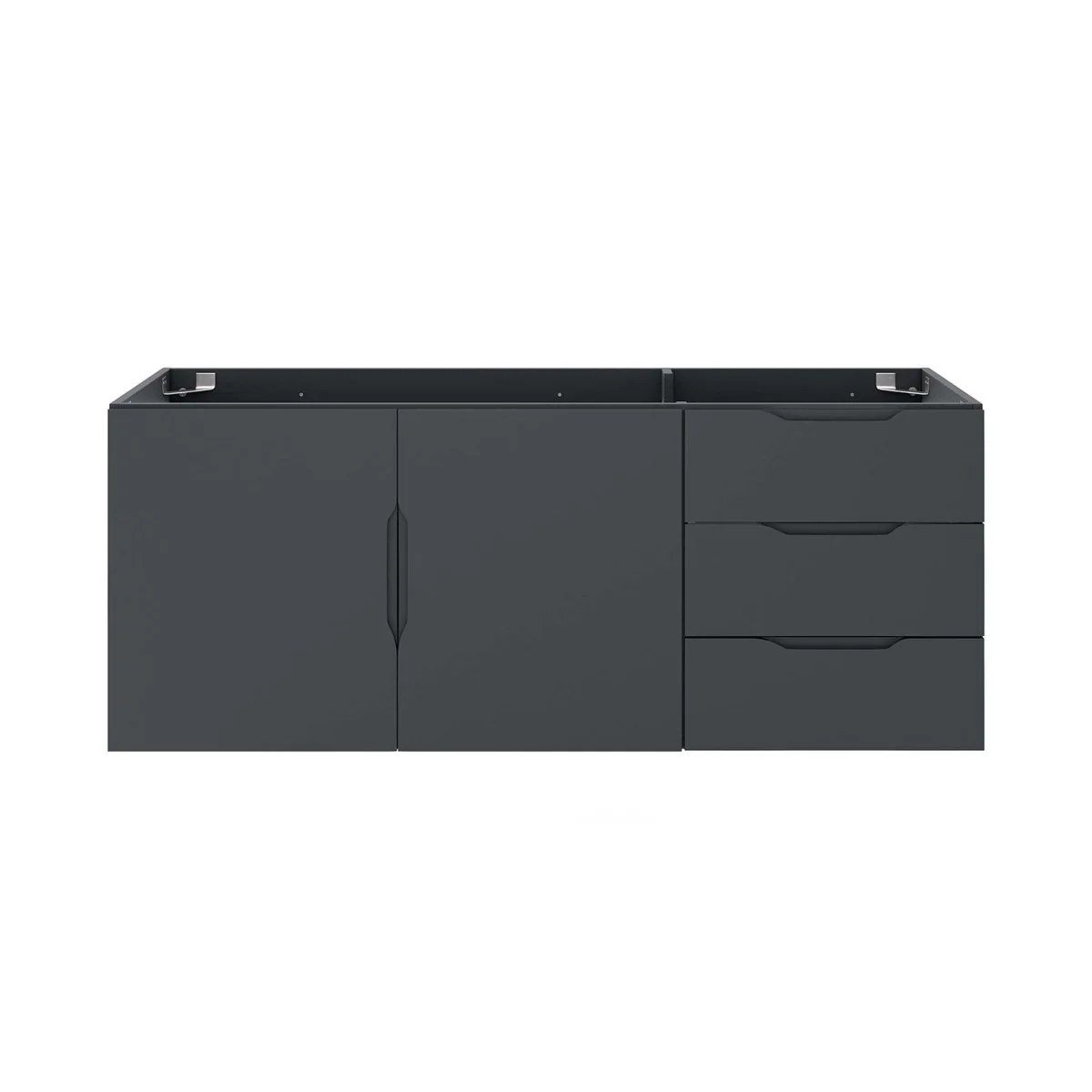 Wall-Mount Bathroom Vanity Cabinet – MDF and Particleboard Construction, Modern Design - Image 41