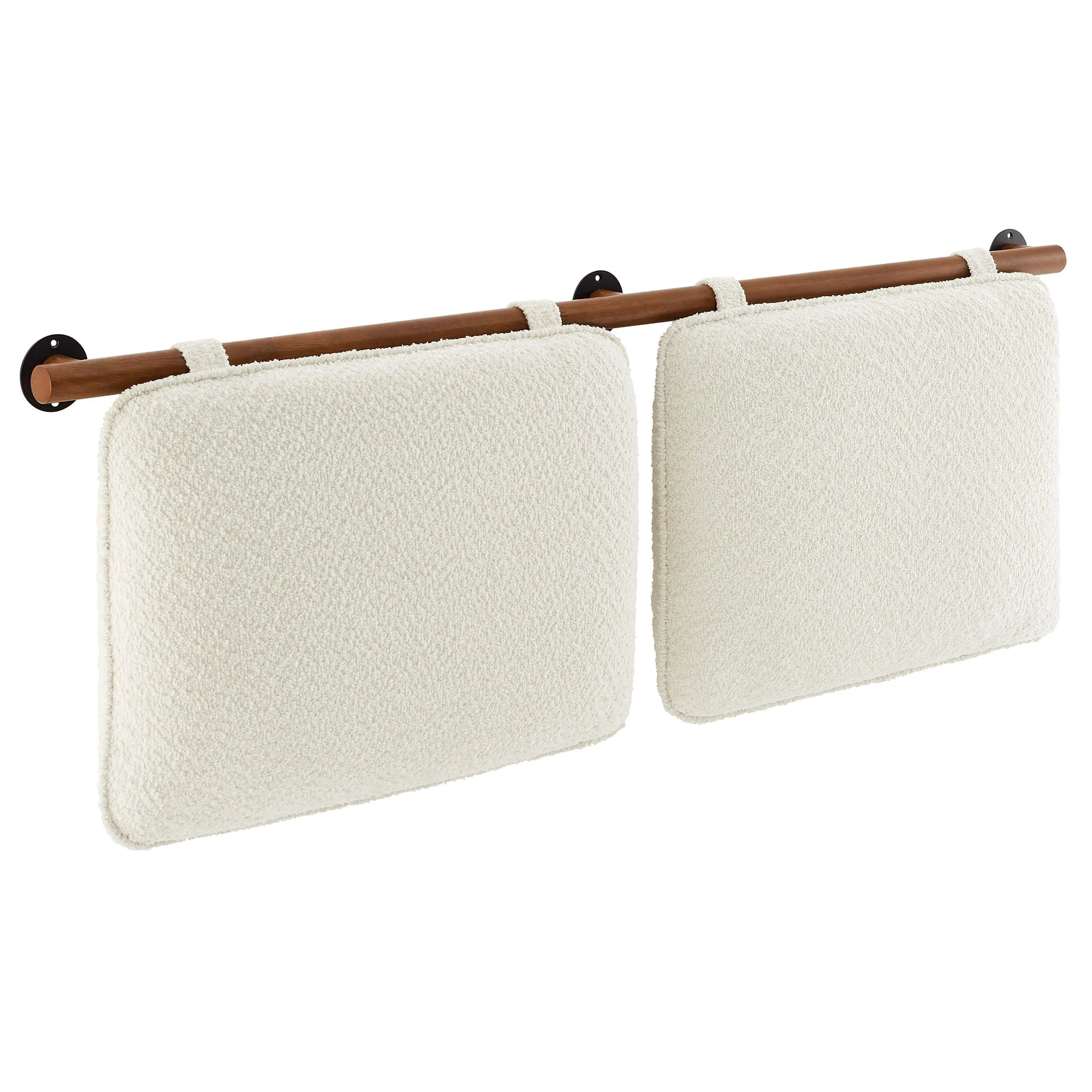 Wall-Mounted Chenille Upholstered Headboard Cushion - Image 66