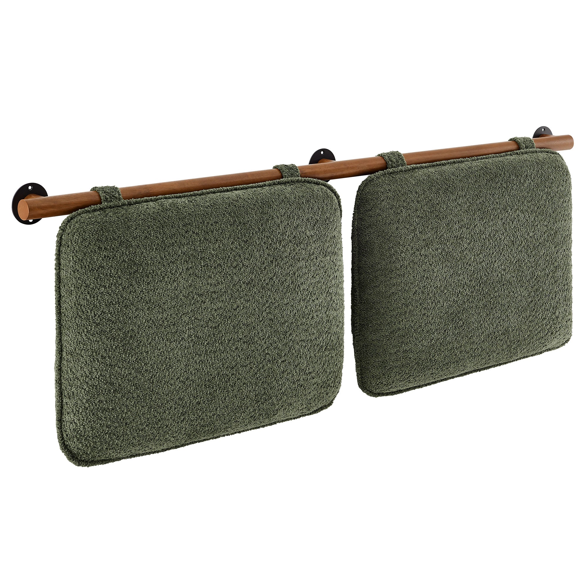 Wall-Mounted Chenille Upholstered Headboard Cushion - Image 76