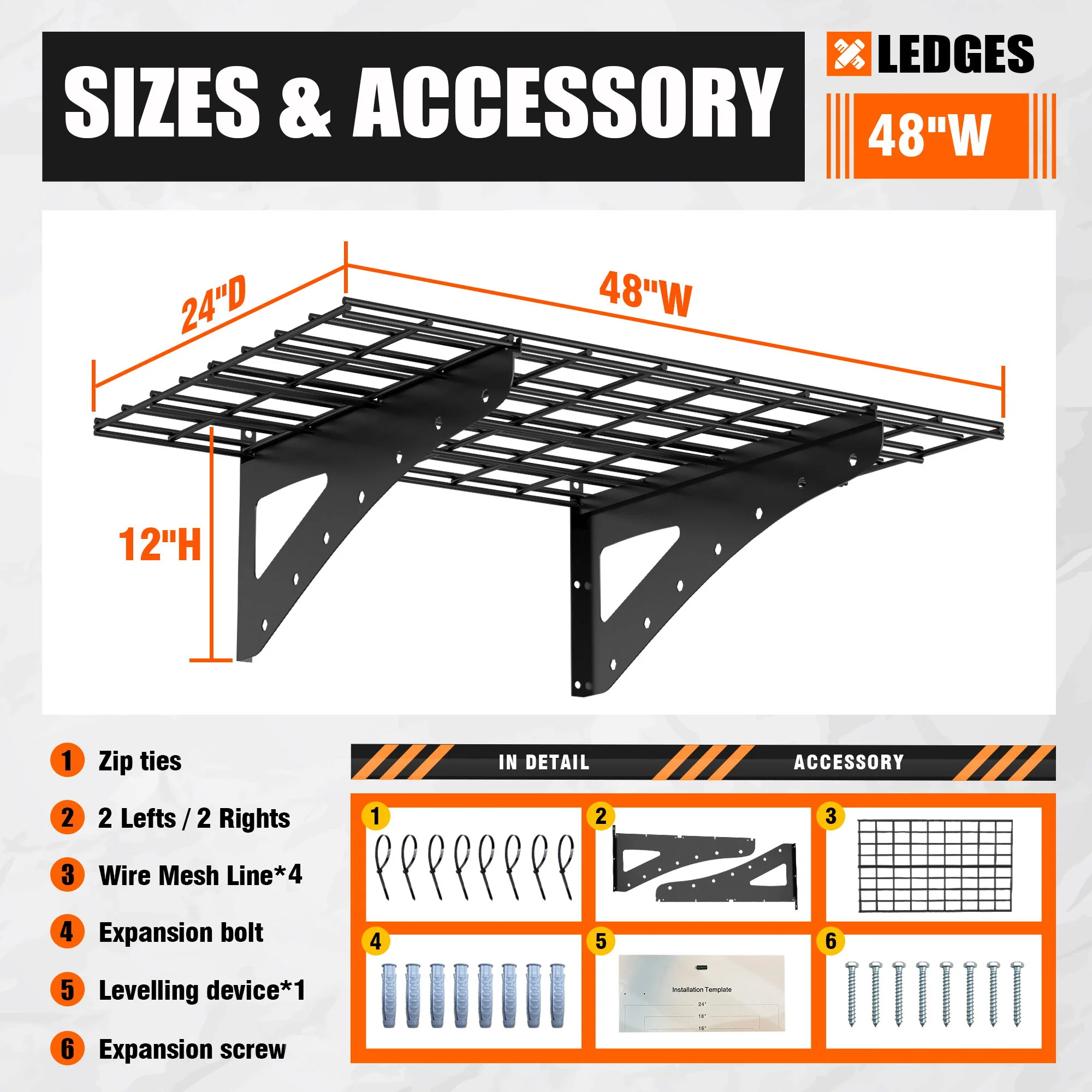 Wall Mounted Shelf For Garage - Image 4