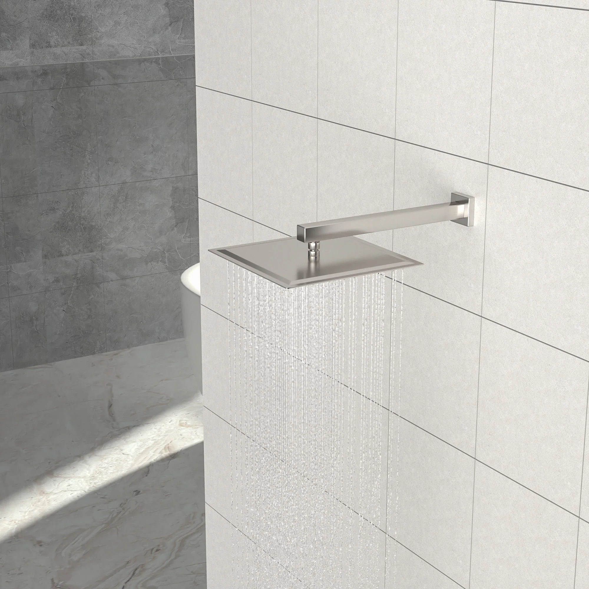 Wall Mounted Shower Arm With Flange - Image 13