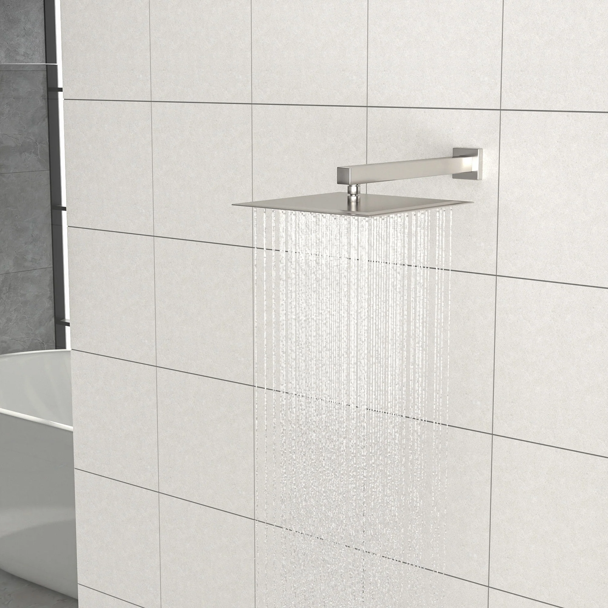 Wall Mounted Shower Arm With Flange - Image 7