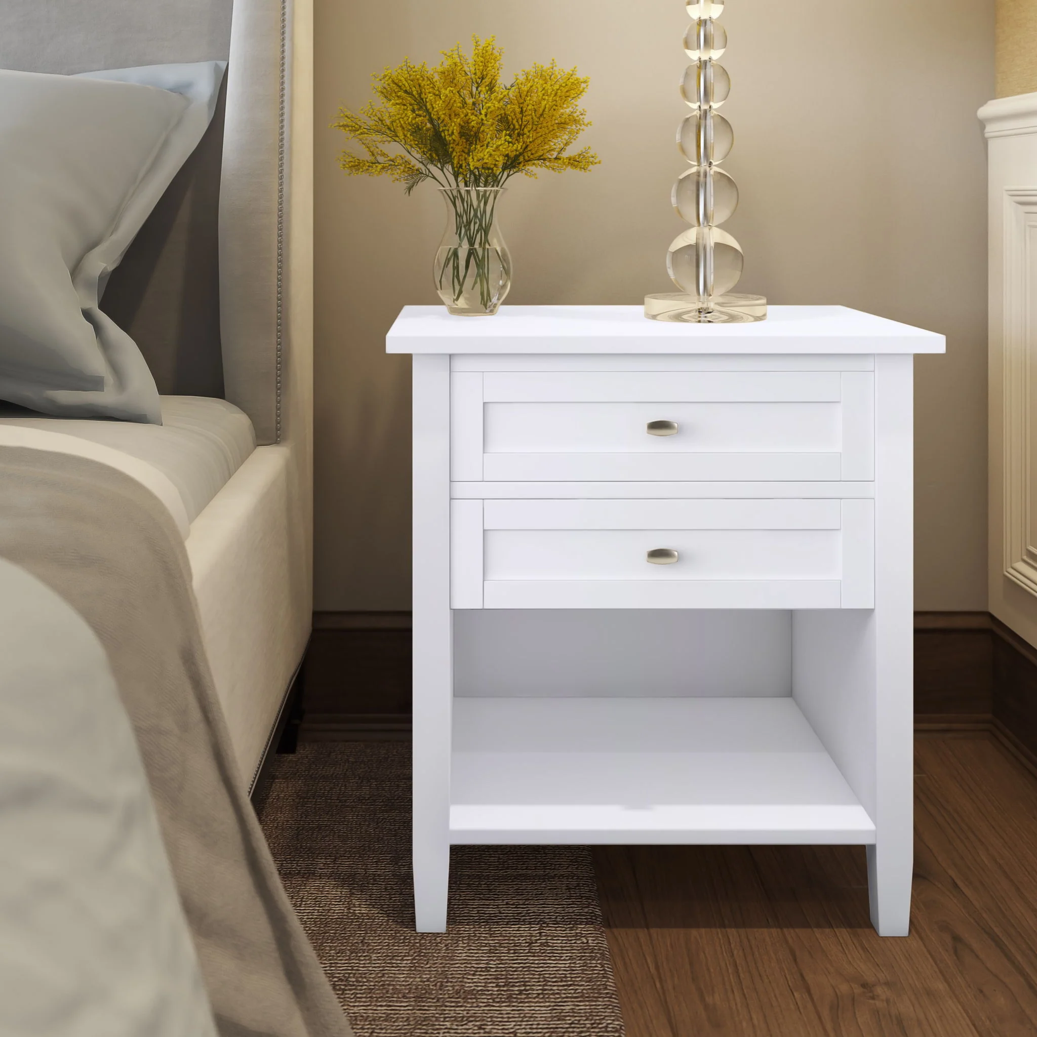 Warm Shaker - Handcrafted Bedside Table - Image 6