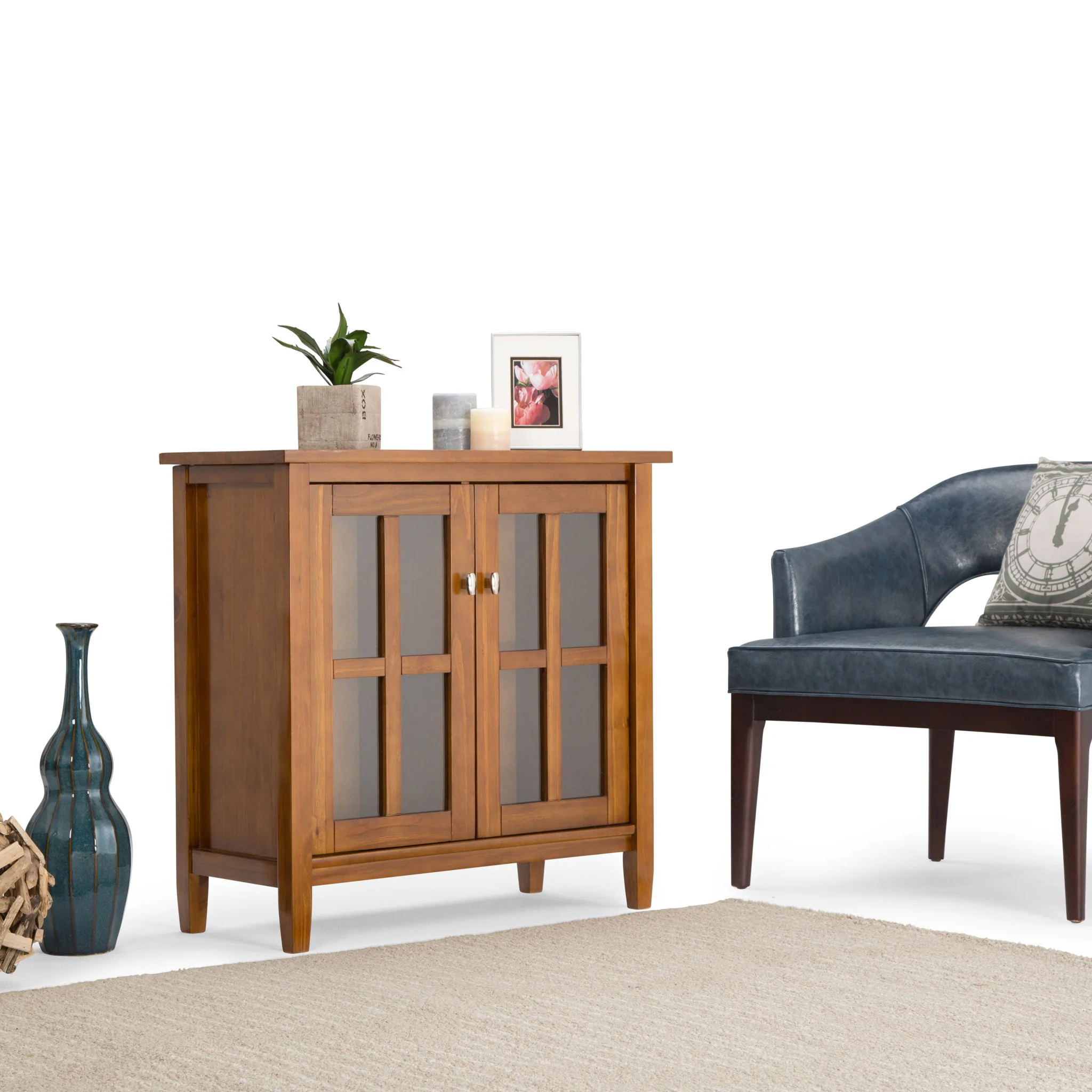 Warm Shaker - Handcrafted Low Storage Cabinet - Image 27