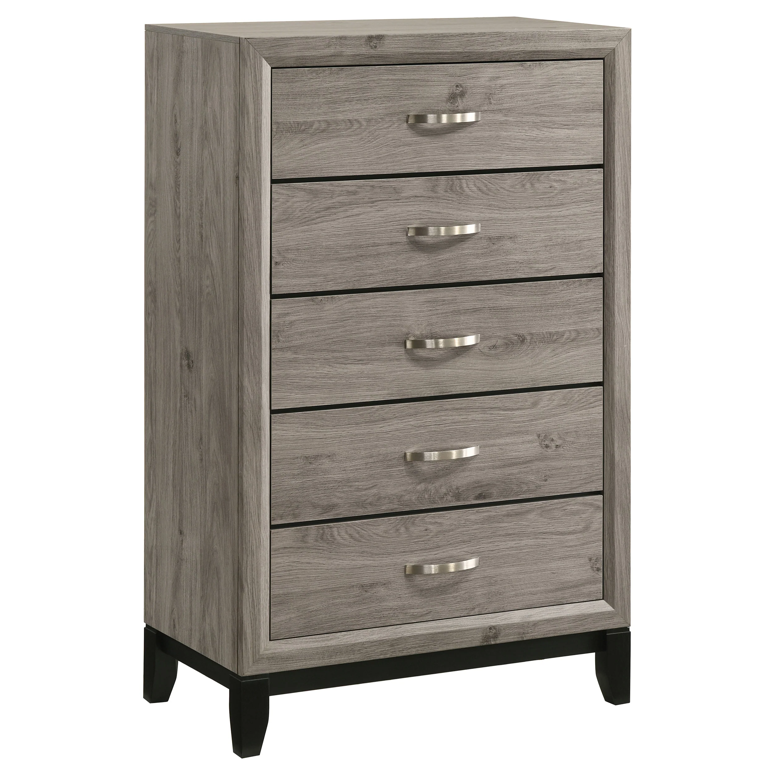 Watson 5-Drawer Chest of Drawers Light Taupe