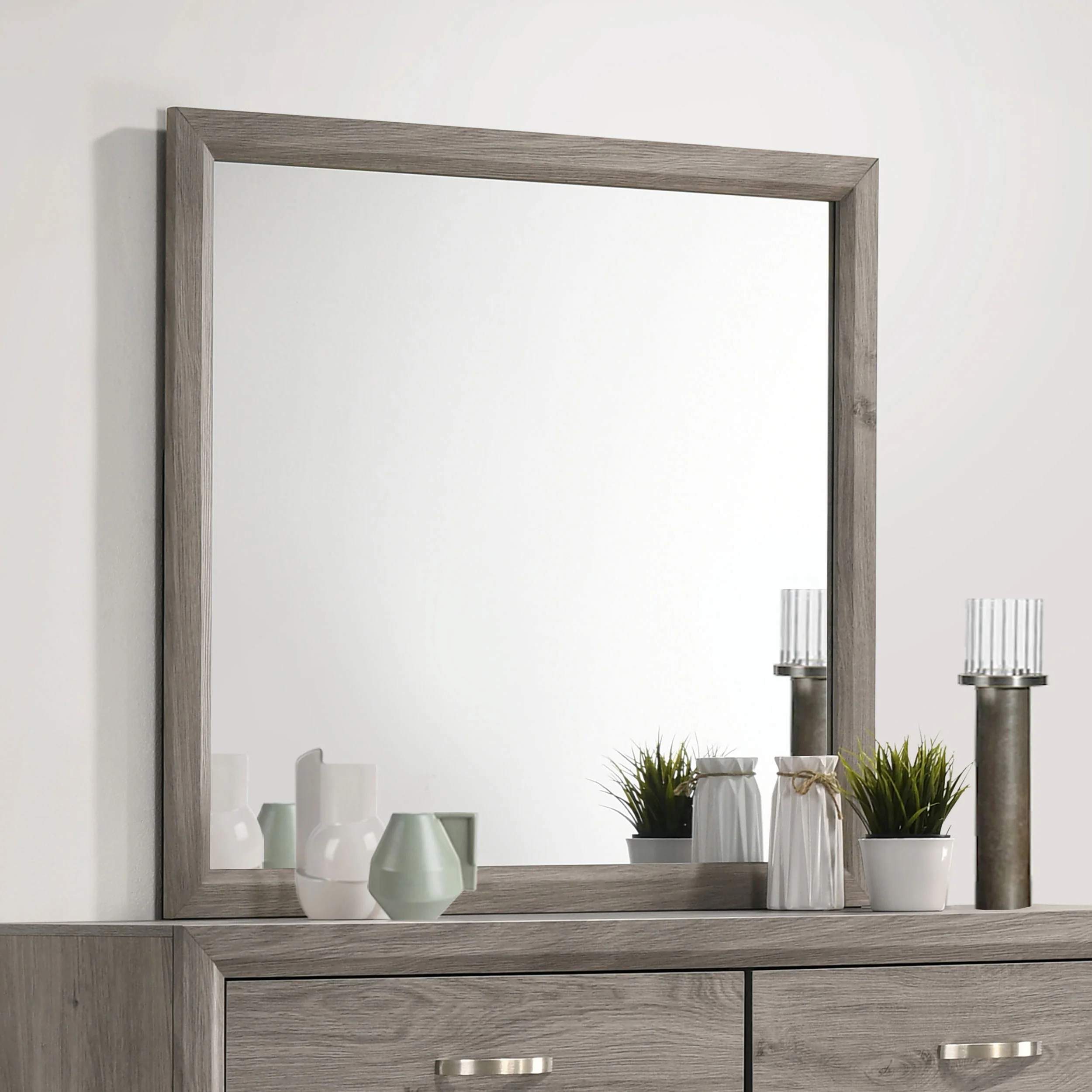 Watson Dresser Mirror Light Taupe - Image 3