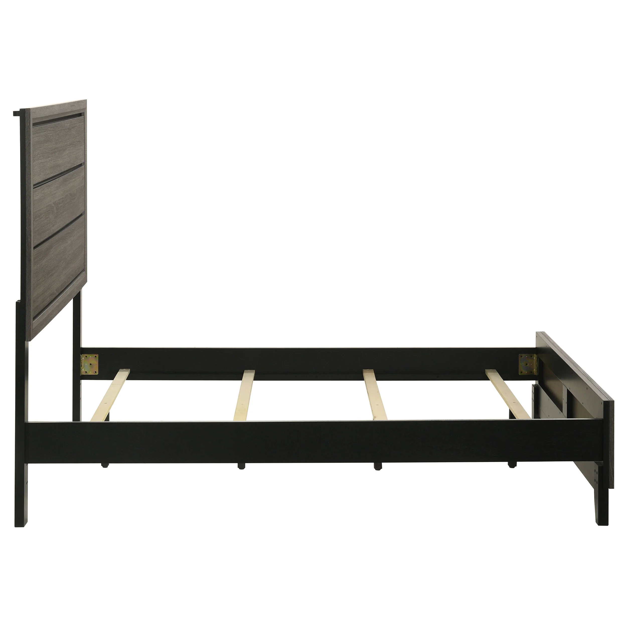 Watson Wood Full Panel Bed in Grey Oak - Image 8