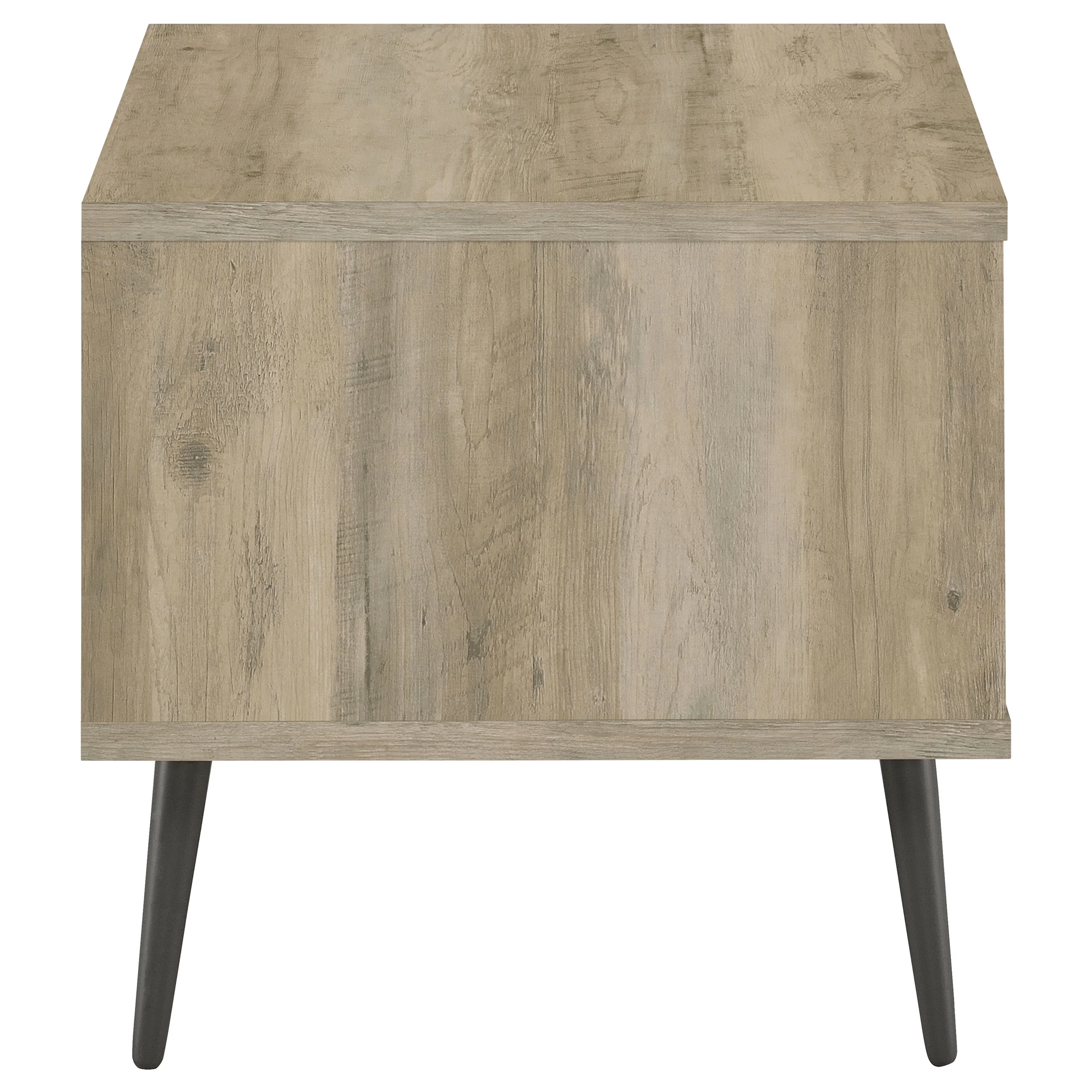 Welsh Square Engineered Wood Side End Table, Distressed Pine - Image 10