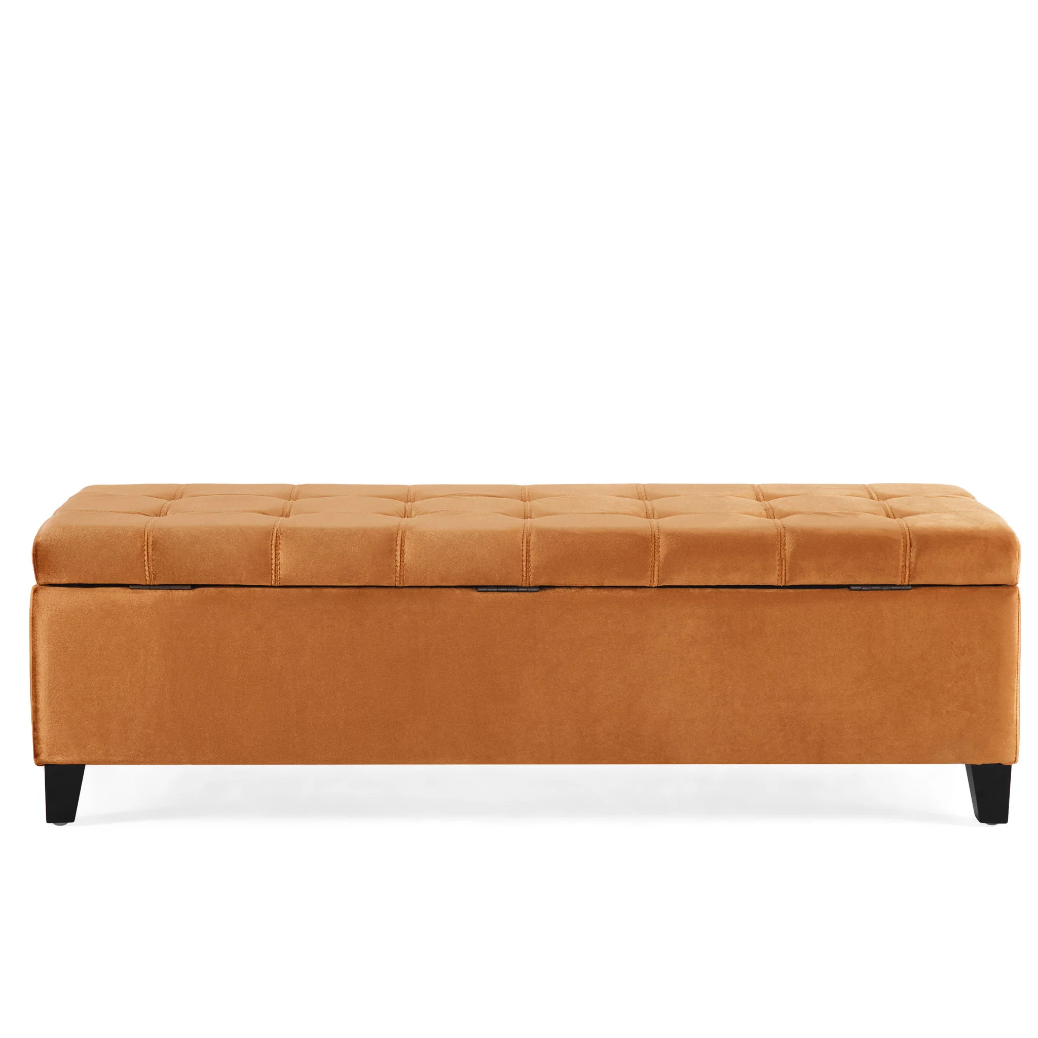 Wendover - Elegant Tufted Storage Bench With Lift-Up Top And Birch Wood Legs - Image 20