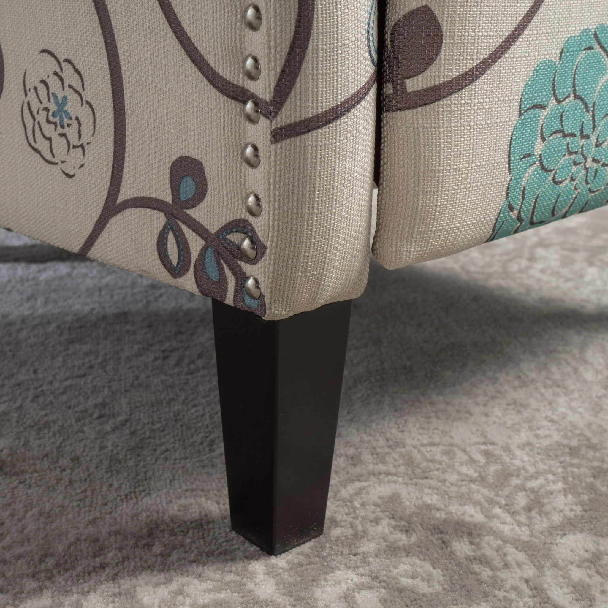 Westeros Wing Back Fabric Upholstered Recliner - Image 35