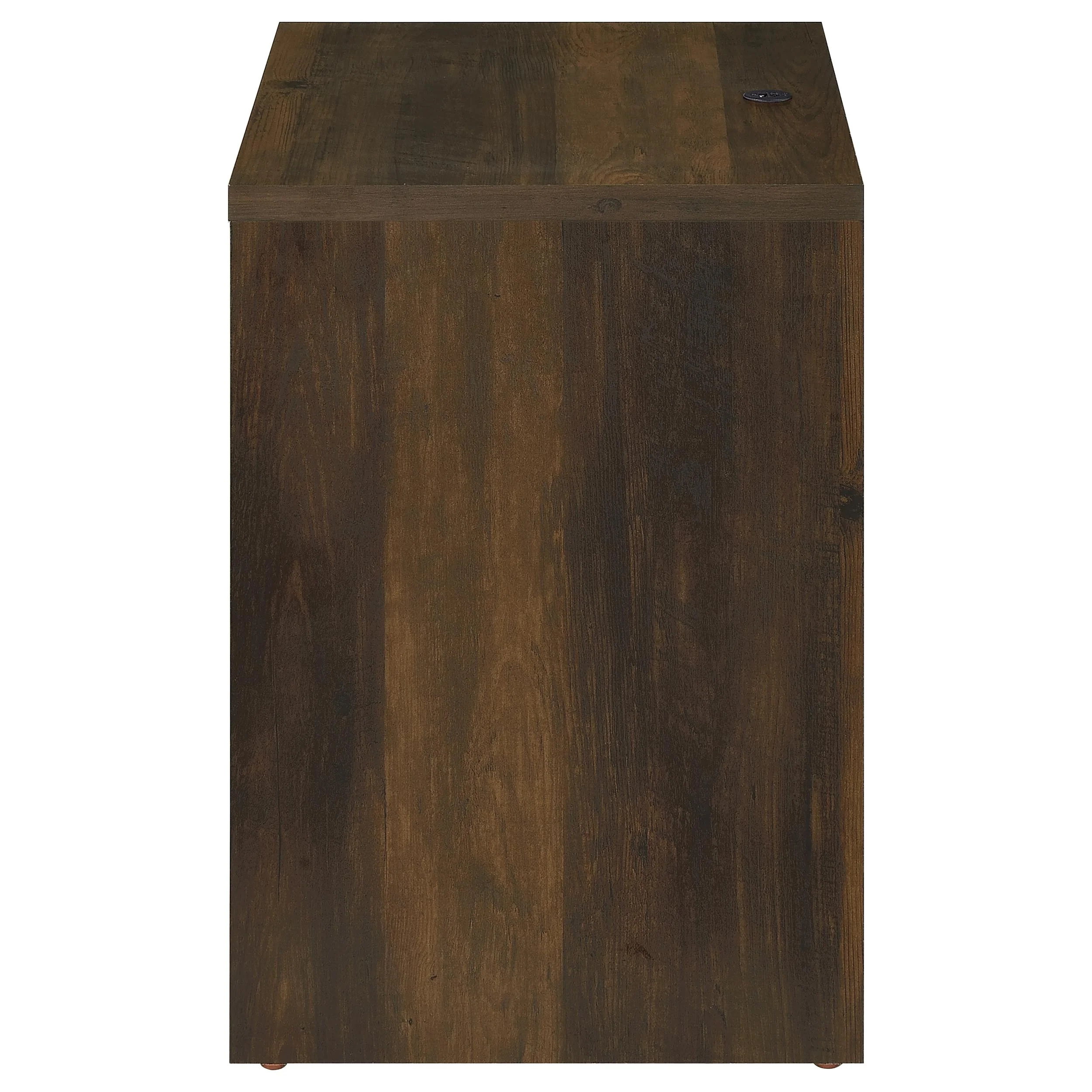 Westpark 2-Drawer Nightstand with LED Lights, Dark Pine - Image 6