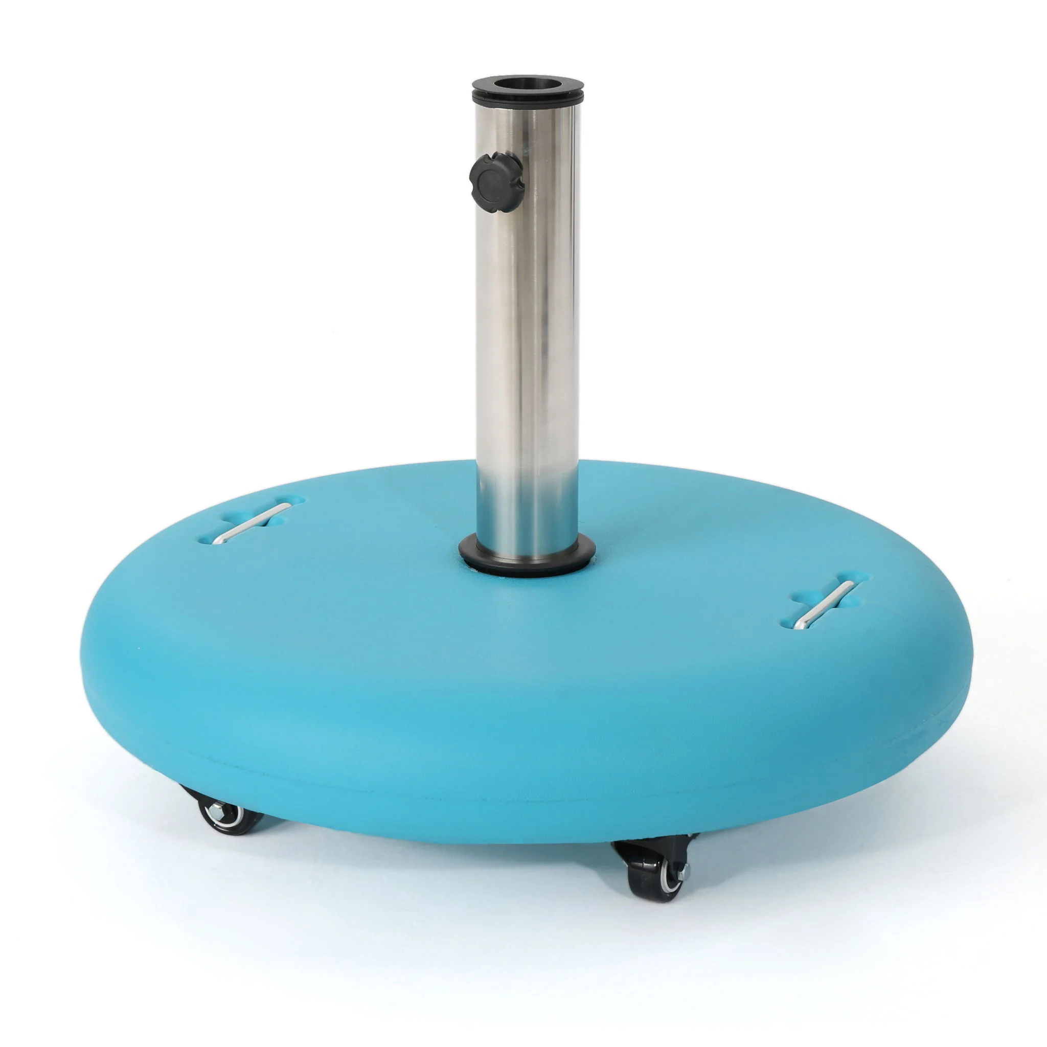 Wheelie - Round Umbrella Base With Stainless Steel Holder - Image 19