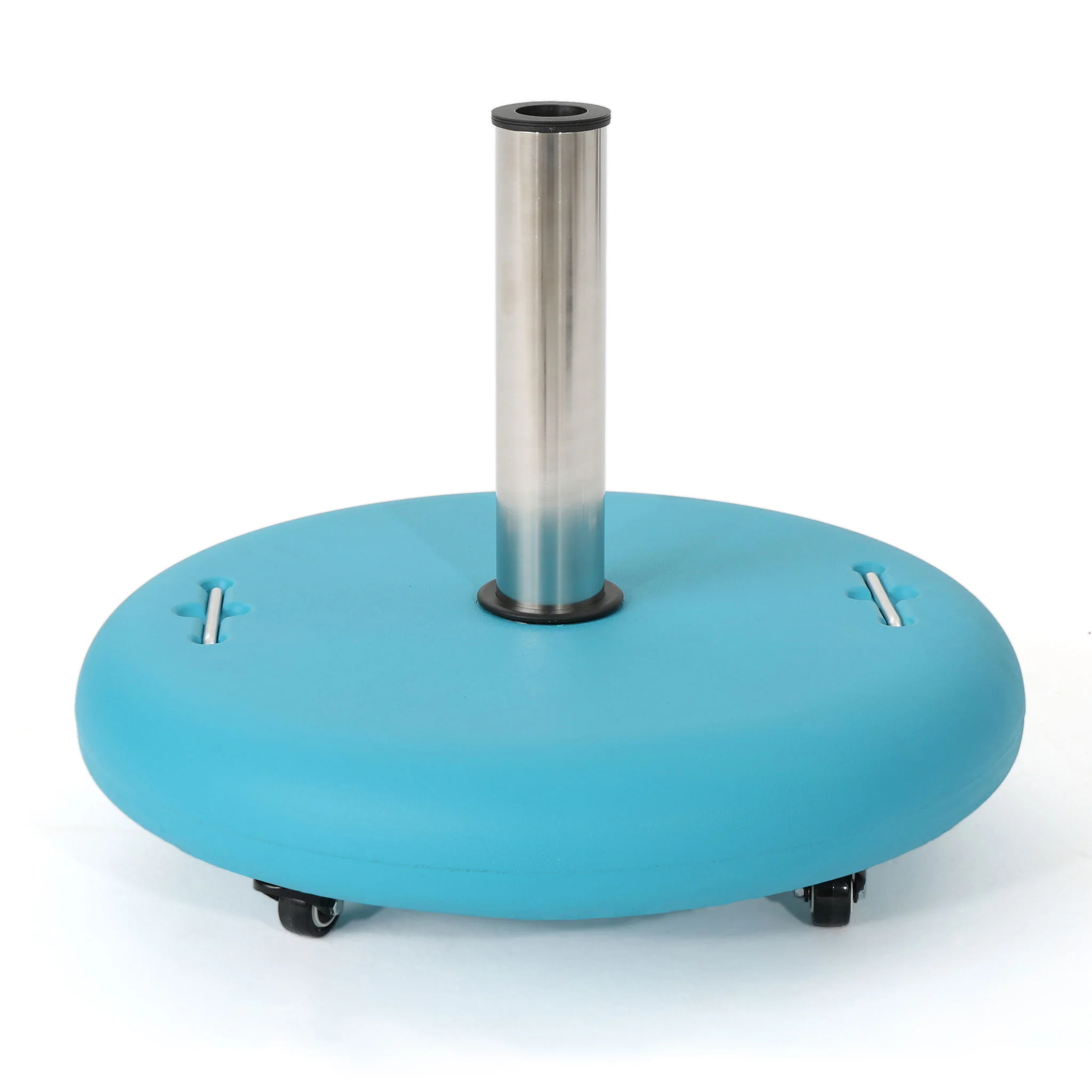 Wheelie - Round Umbrella Base With Stainless Steel Holder - Image 21