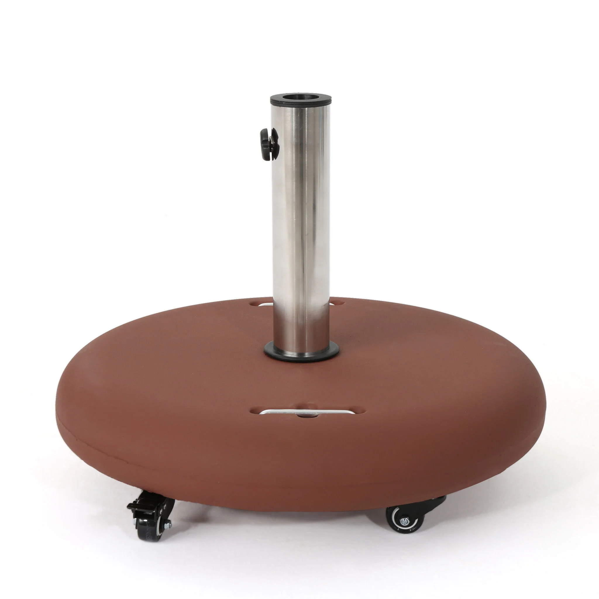 Wheelie - Round Umbrella Base With Stainless Steel Holder - Image 27