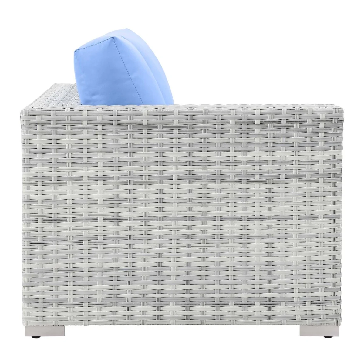 Wicker Outdoor Loveseat for Patio and Garden Seating with Classic Woven Design - Image 28