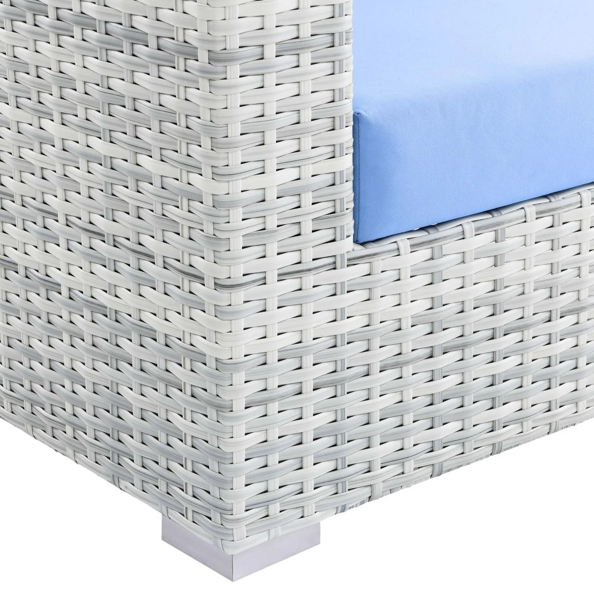 Wicker Outdoor Loveseat for Patio and Garden Seating with Classic Woven Design - Image 31