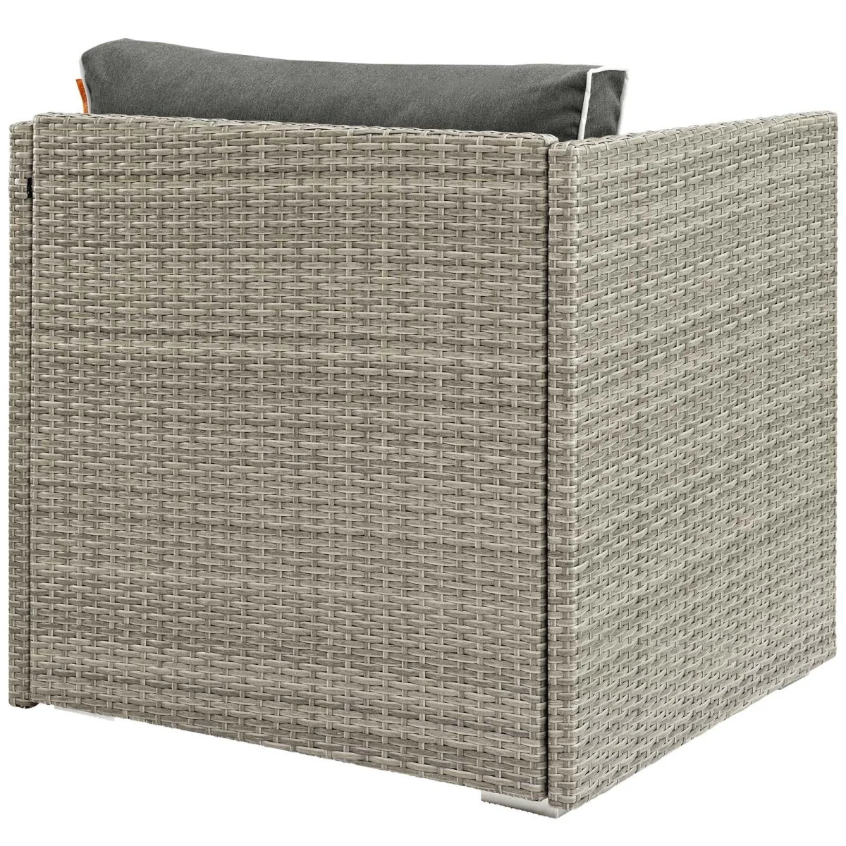 Wicker Outdoor Patio Armchair with Cushioned Seat and Weather-Resistant Frame - Image 19